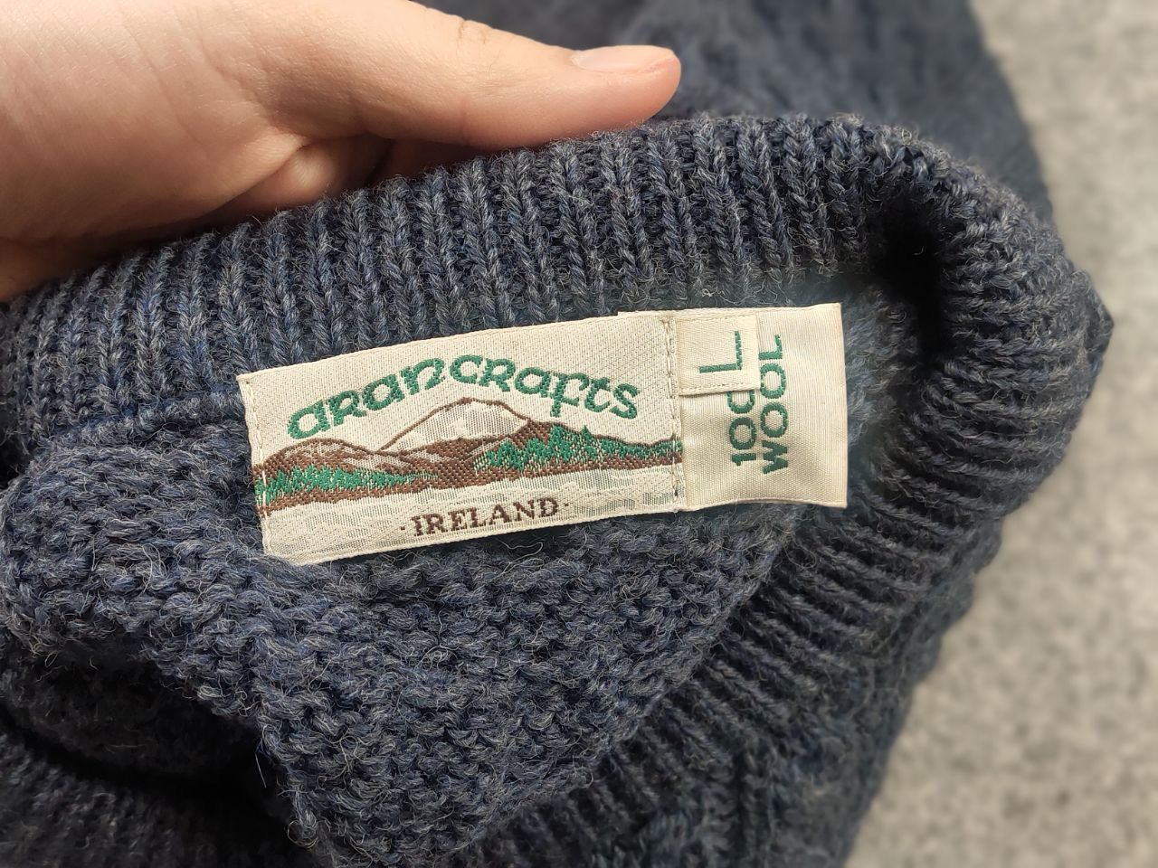 Aran Crafts Vintage Aran Crafts Sweater Wool Knit Fisherman Crewneck Size US L / EU 52-54 / 3 - 13 Thumbnail