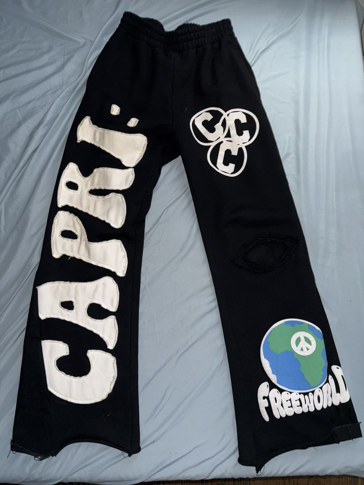 PROJECT CAPRI FLARES SWEATPANTS