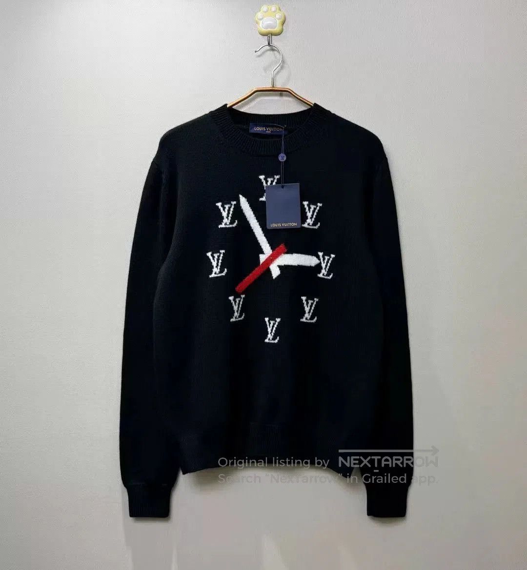 Louis Vuitton Louis Vuitton Clock Letter Sweater. Size US M / EU 48-50 / 2 - 1 Thumbnail