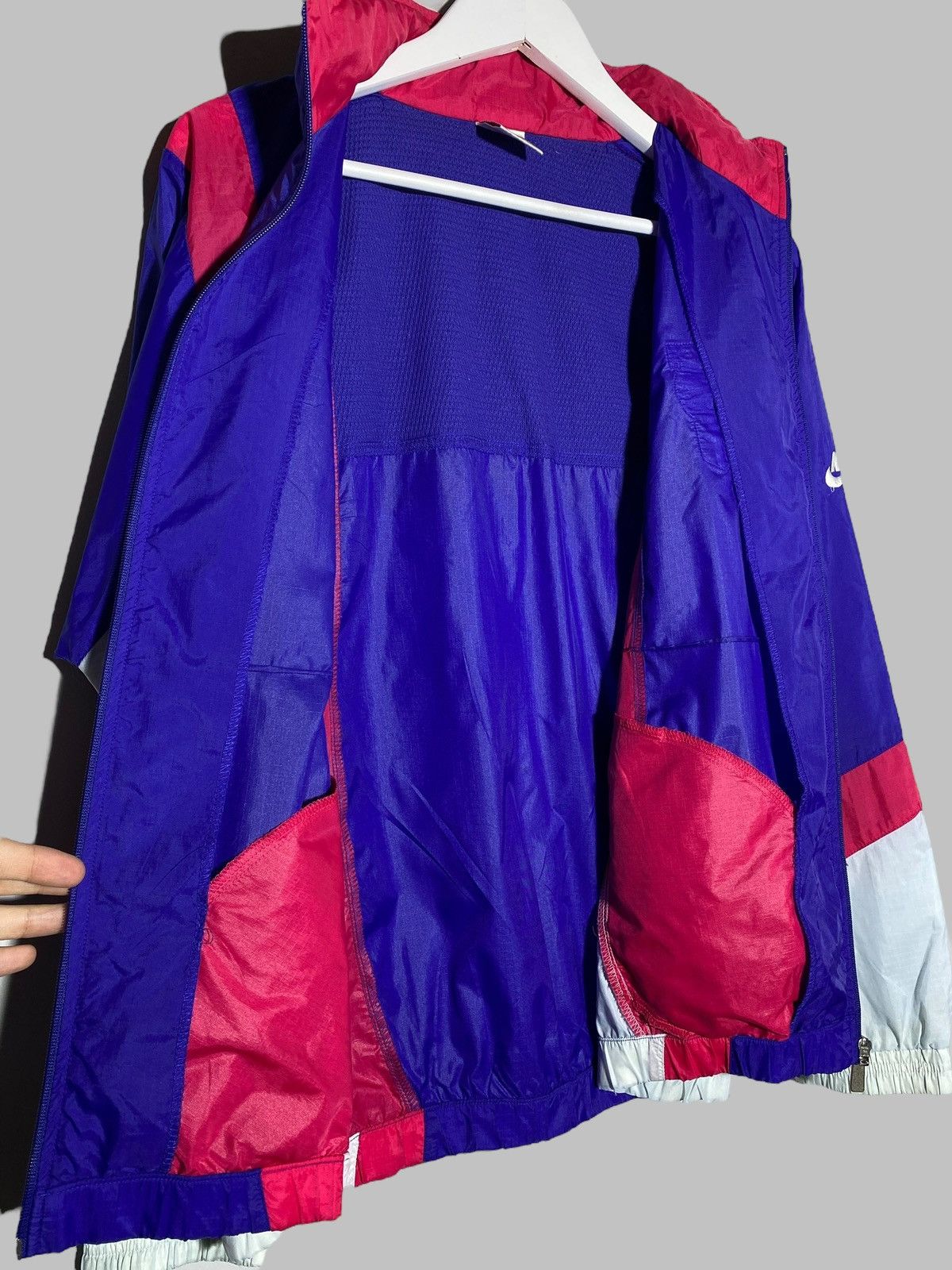 Nike 🔥 90S NIKE INTERNATIONAL NYLON TRACK JACKET RARE STYLE RETRO Size US M / EU 48-50 / 2 - 14 Thumbnail