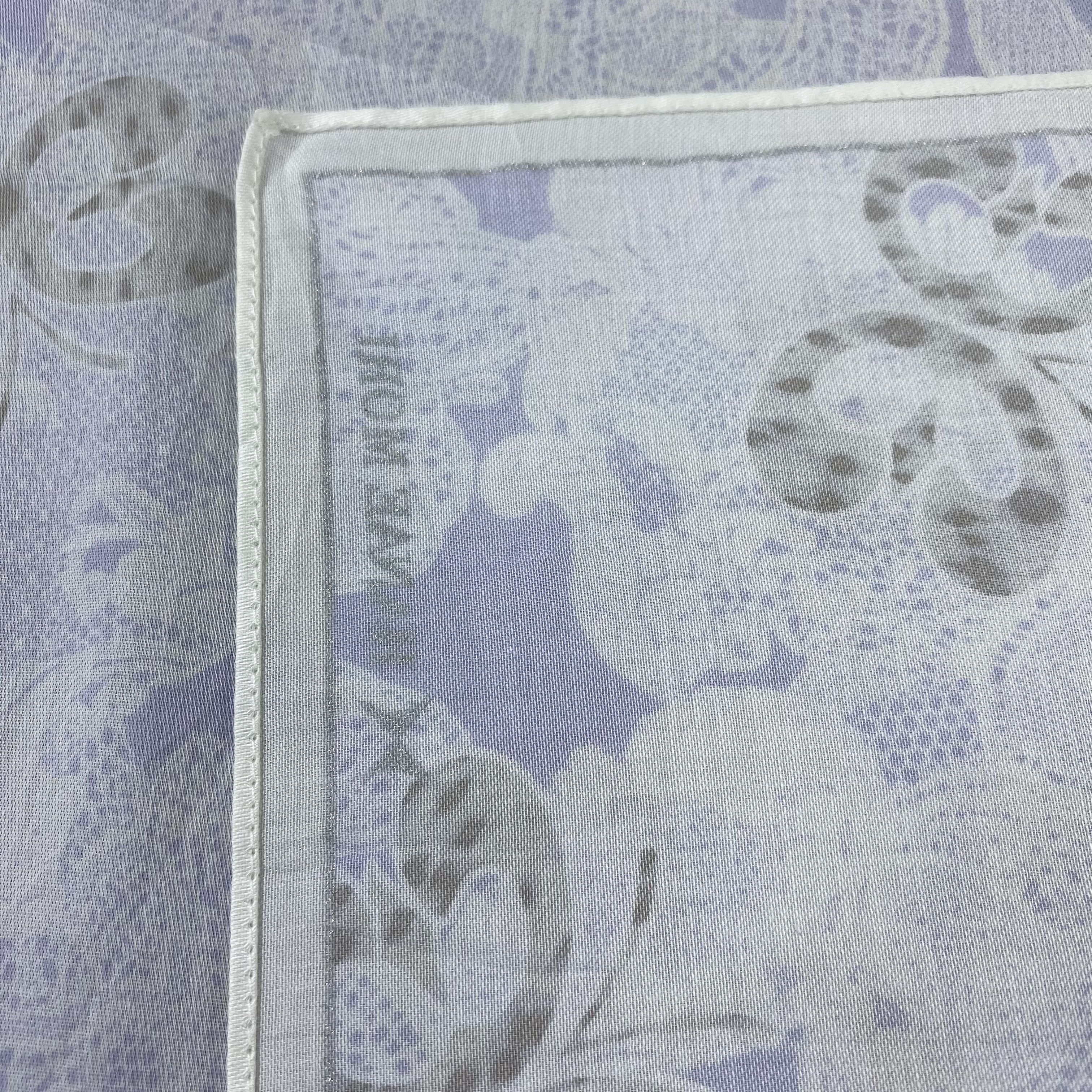 Hanae Mori × Vintage Hanae Mori Handkerchief / Bandana / Neckerchief-B1319 Size ONE SIZE - 6 Thumbnail