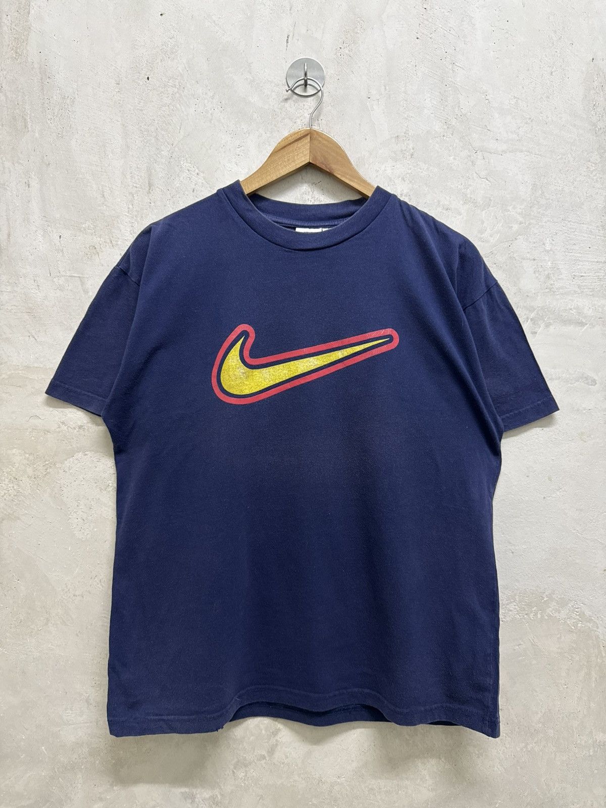 Nike Vintage 90s Nike Air Big Shot Graphic T-Shirt Size US M / EU 48-50 / 2 - 3 Thumbnail