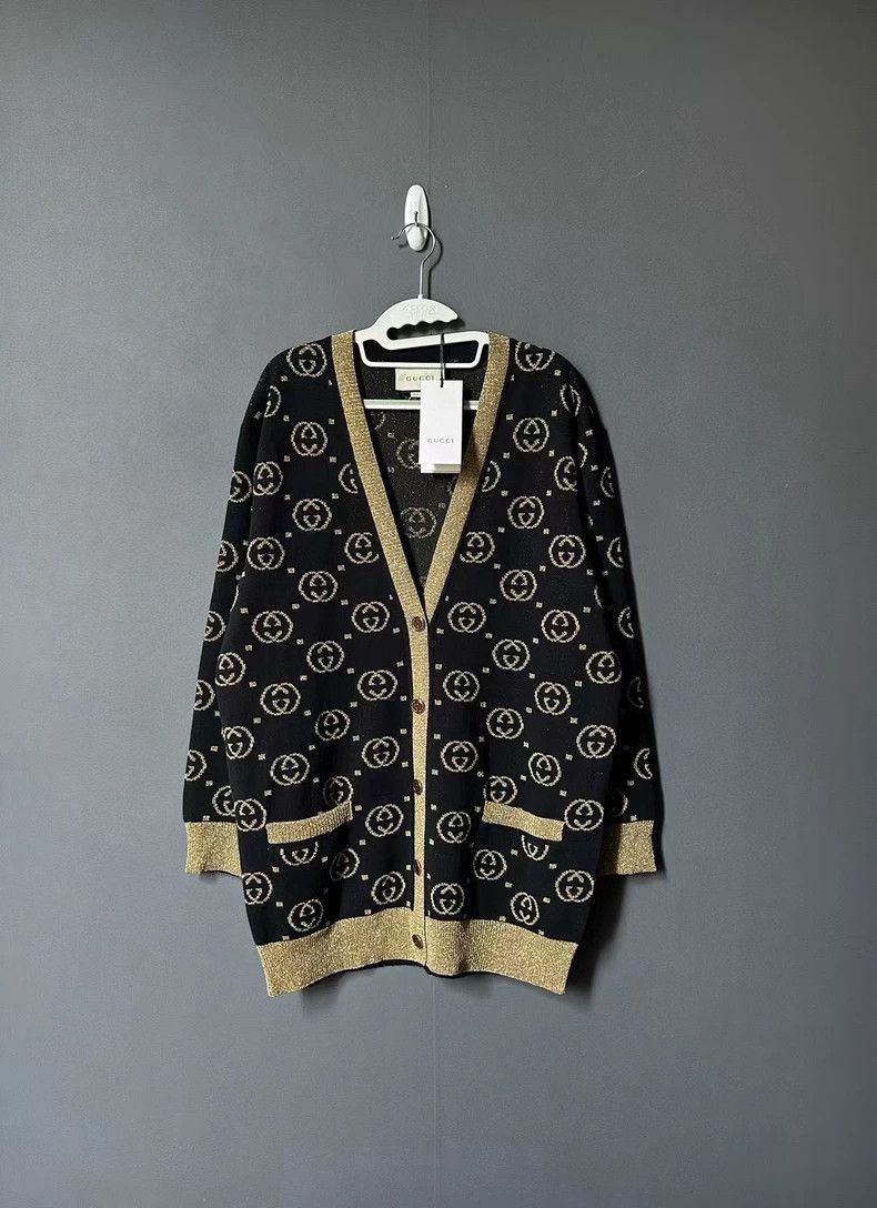 Gucci Gucci Full-printed cardigan jacket 2502-Nextarrow Size US M / EU 48-50 / 2 - 1 Thumbnail