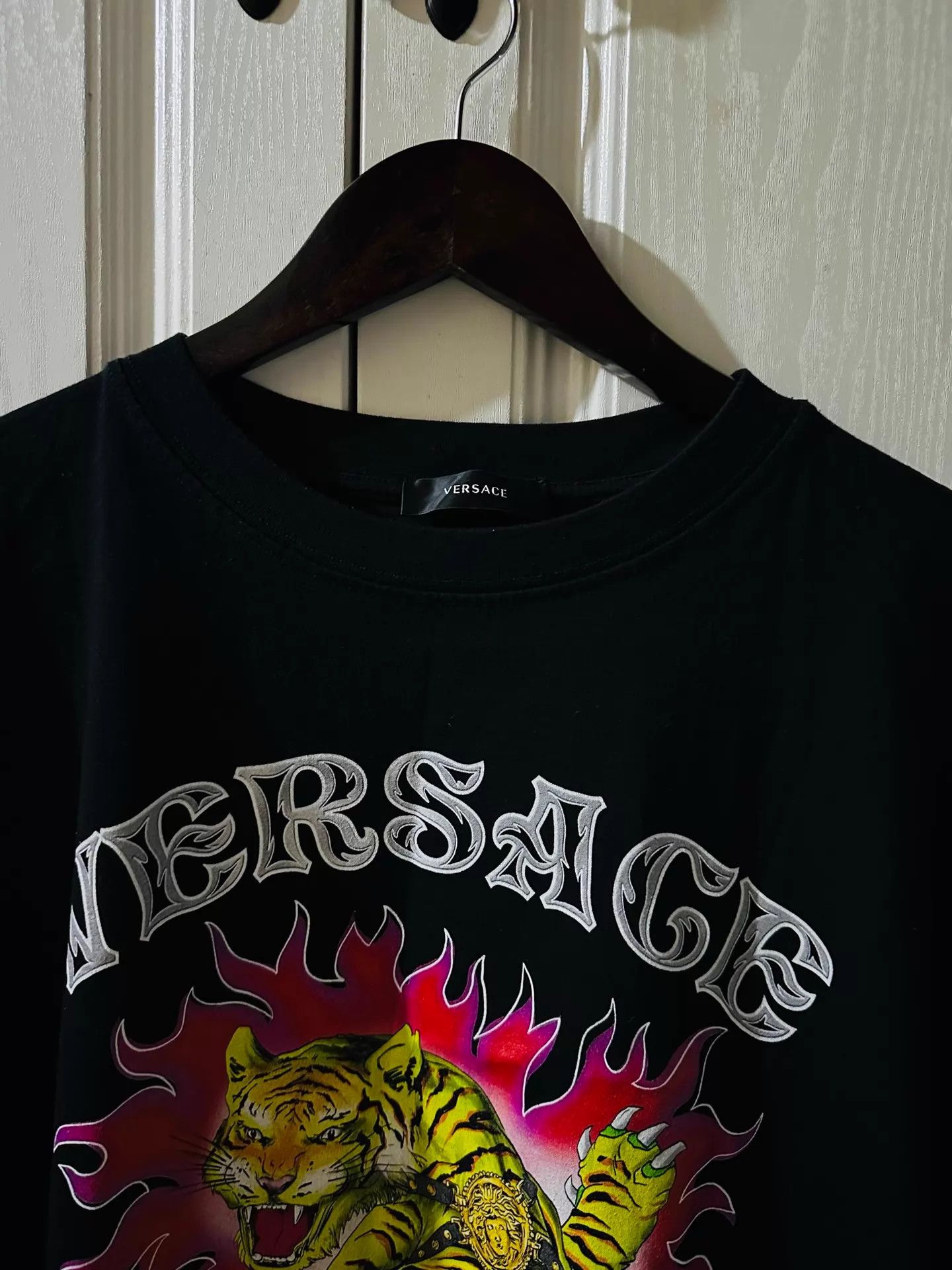 Versace Versace New Tiger Print Short Sleeve T-Shirt 3XL Size US XXL / EU 58 / 5 - 3 Thumbnail