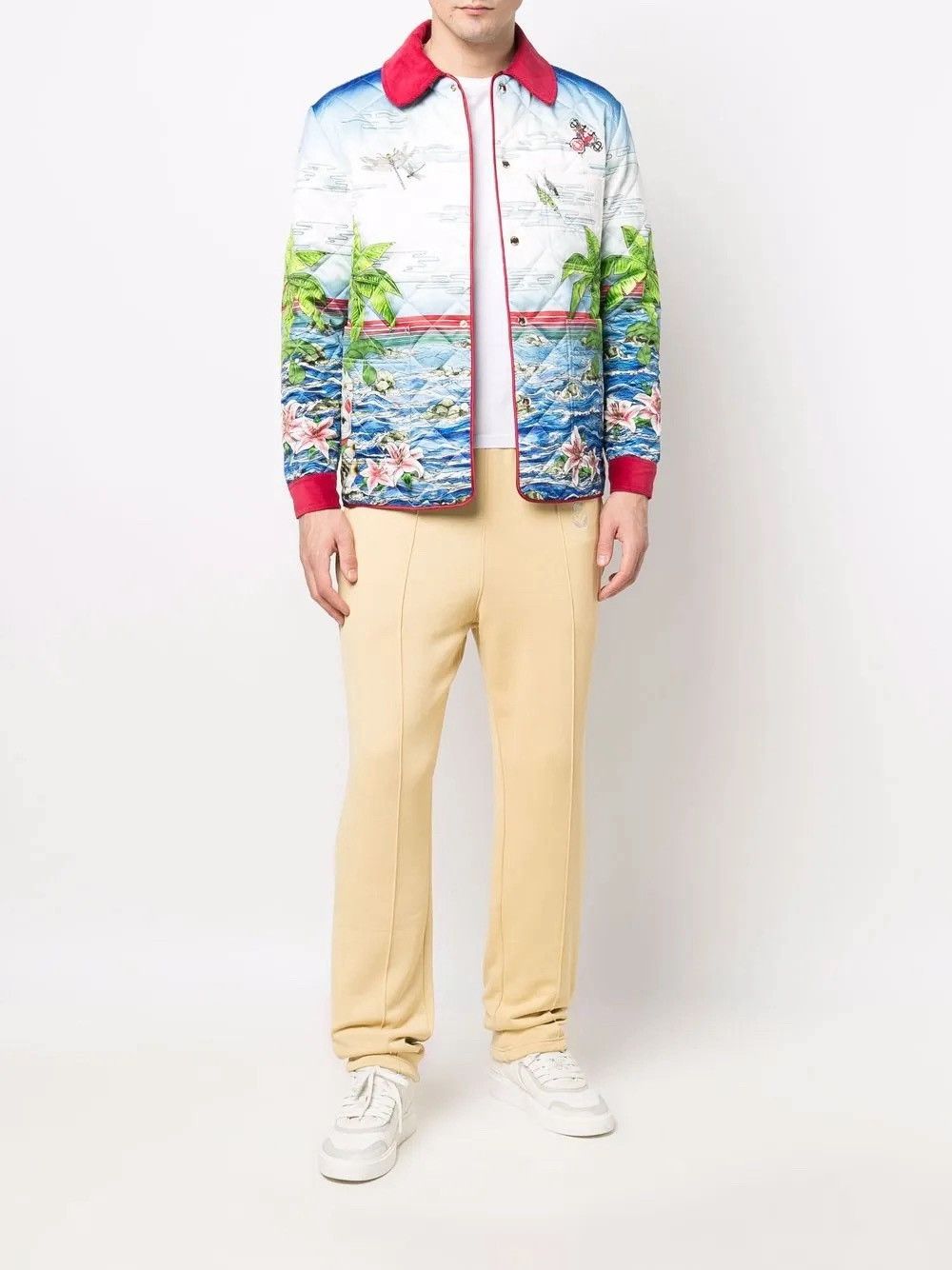 Casablanca CASABLANCA TABLE TENNIS CLUB SUNRISE PRINTED HUNTING JACKET Size US S / EU 44-46 / 1 - 2 Thumbnail