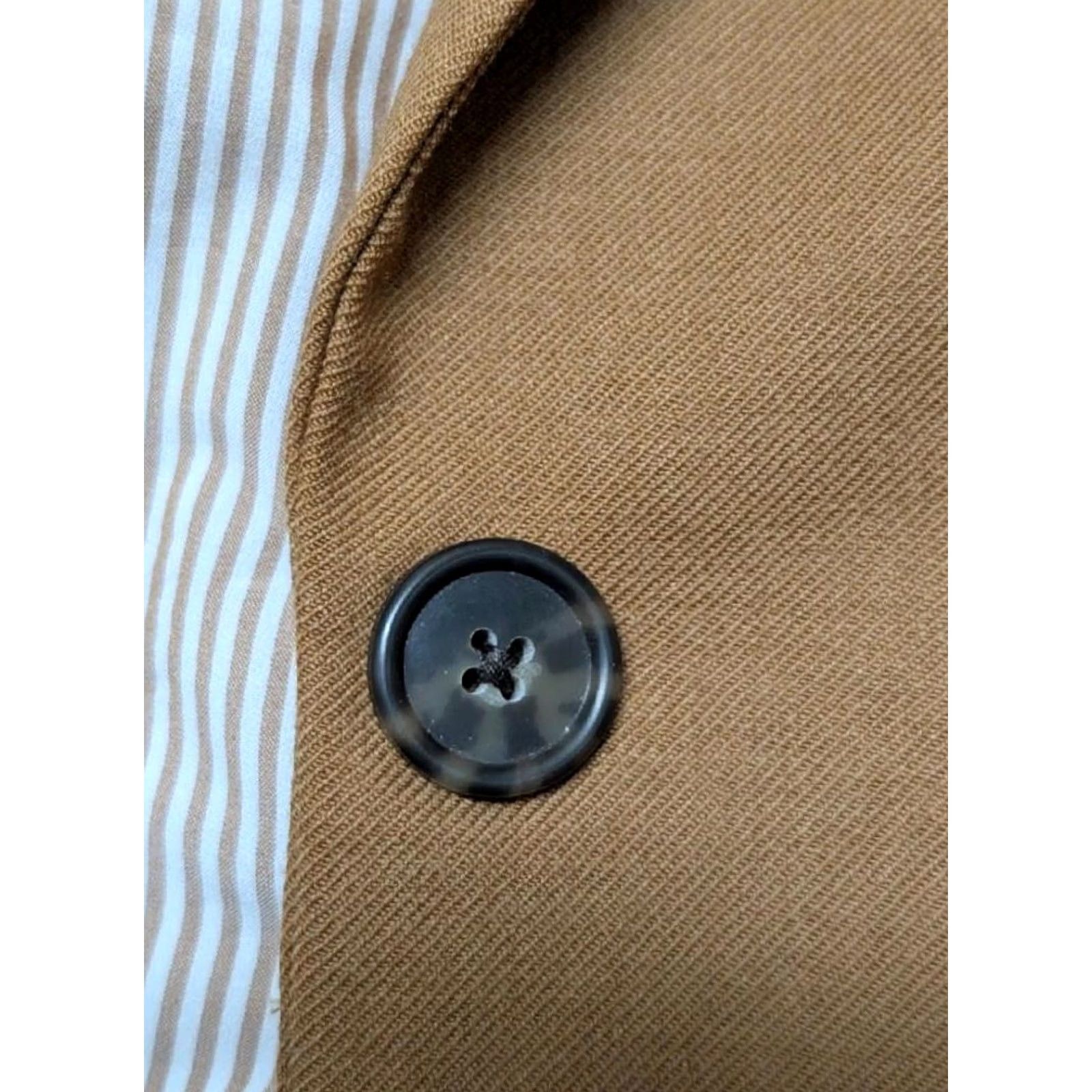 J.Crew J.Crew Blazer Wool ParKe Flannel Camel 6 Womens Jacket Coat Brown Shawl Lapel Size M / US 6-8 / IT 42-44 - 7 Thumbnail