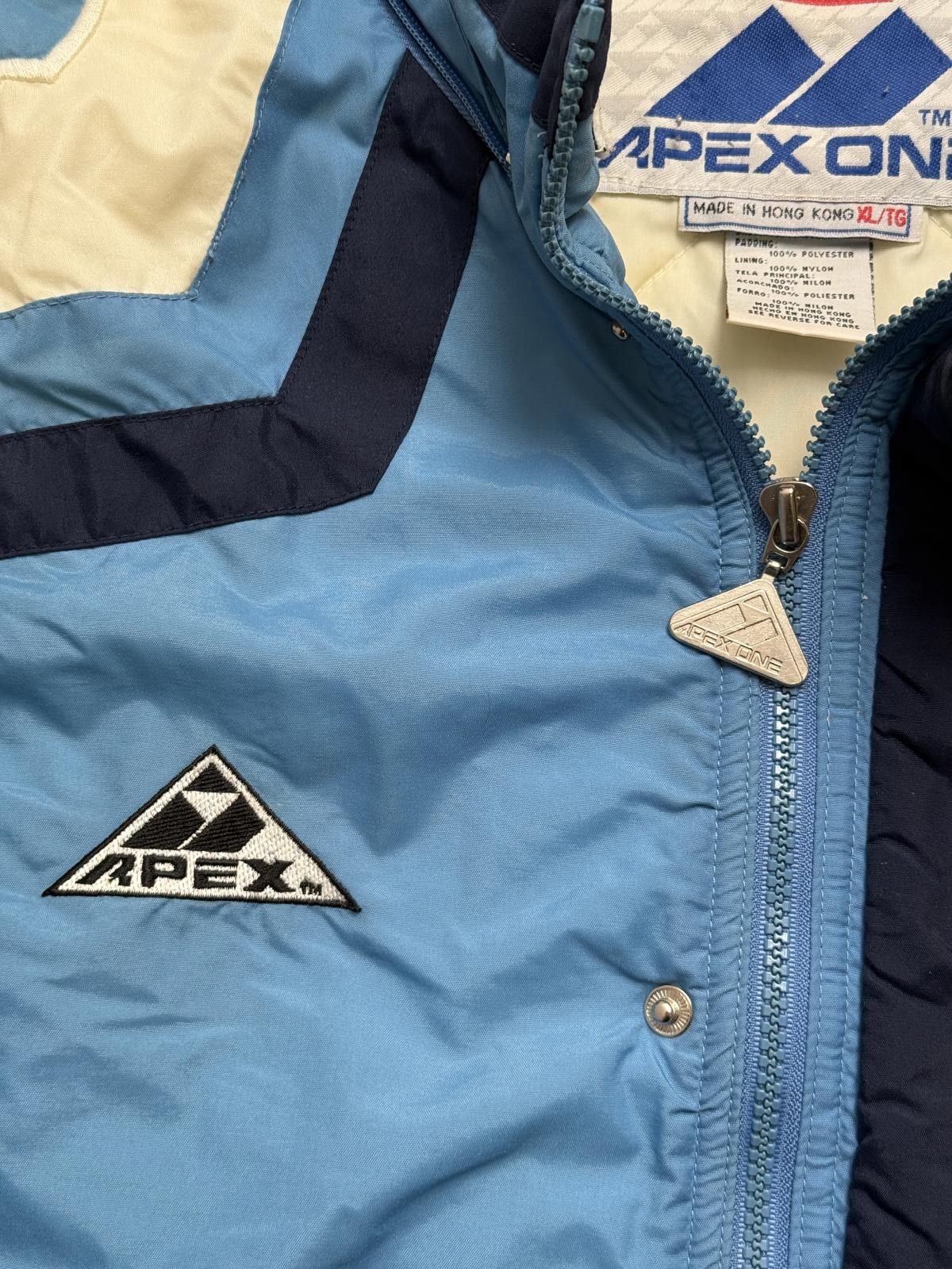 NFL VTG Apex One UNC Tarheels Zip Up jacket North Carolina XL Size US XL / EU 56 / 4 - 4 Thumbnail