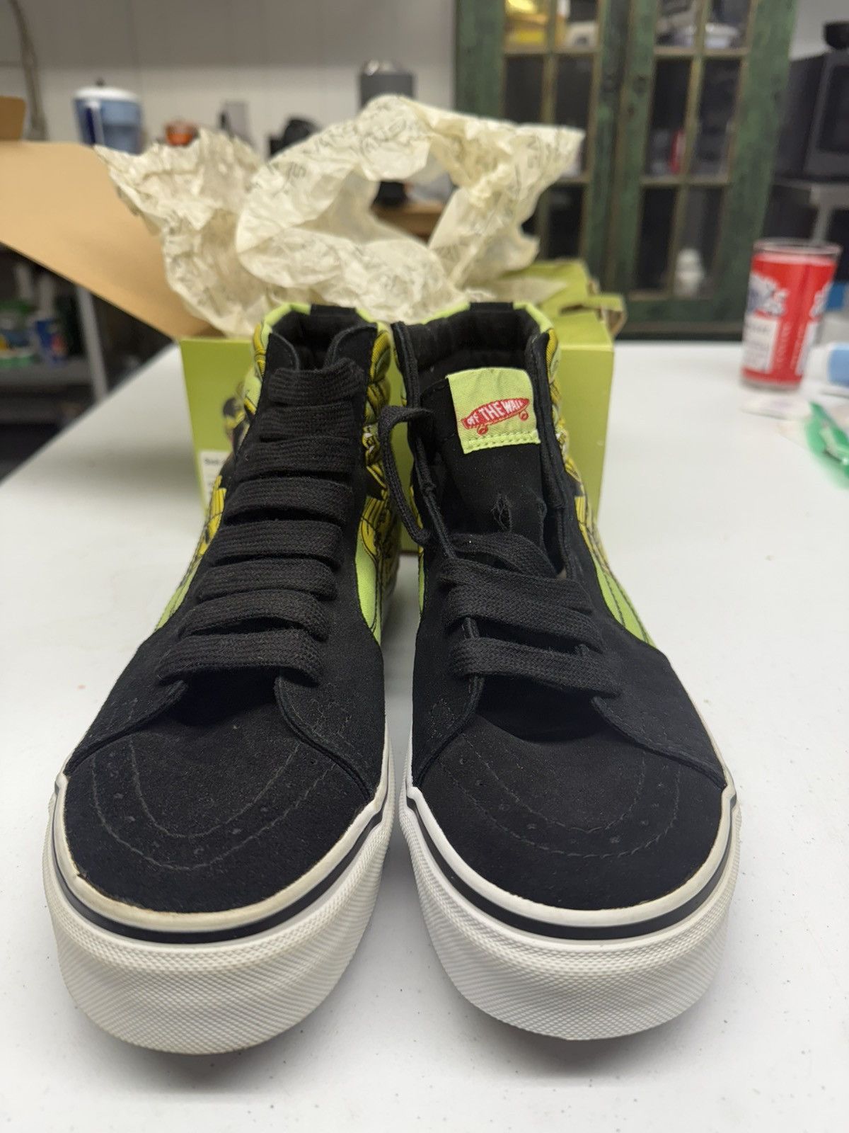 Vans Vans Steve Caballero Sk8-Hi X Cab1Lizard Lime Green/Black Size US 9 / EU 42 - 6 Thumbnail