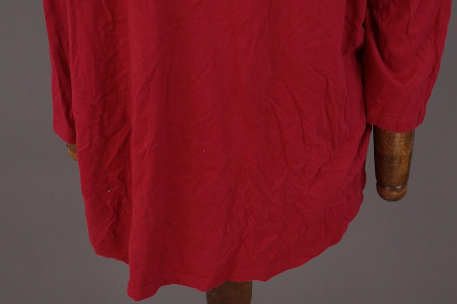 Lauren Ralph Lauren Lauren Ralph Lauren Red Henley Relaxed Shirt Size XXL Size XXL / US 16-18 / IT 52-54 - 12 Thumbnail