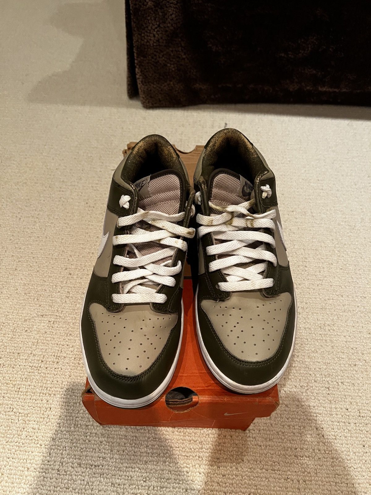 Nike Nike Dunk Low Olive 2002 Size US 10 / EU 43 - 4 Thumbnail