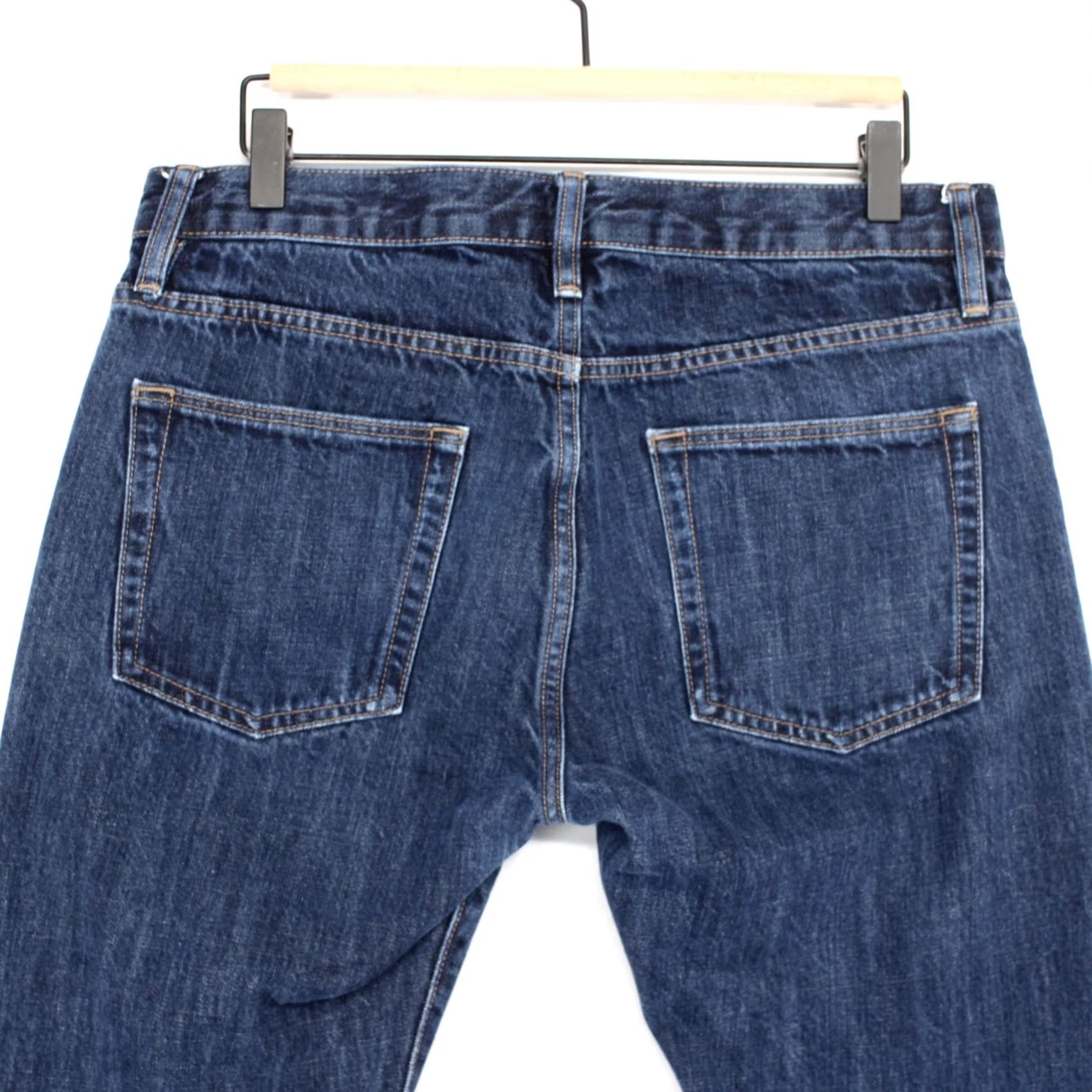 Outerknown Outerknown Ambassador Jeans Mens 32x32 Blue Slim Denim Straight 5-Pocket) Size US 32 / EU 48 - 7 Thumbnail
