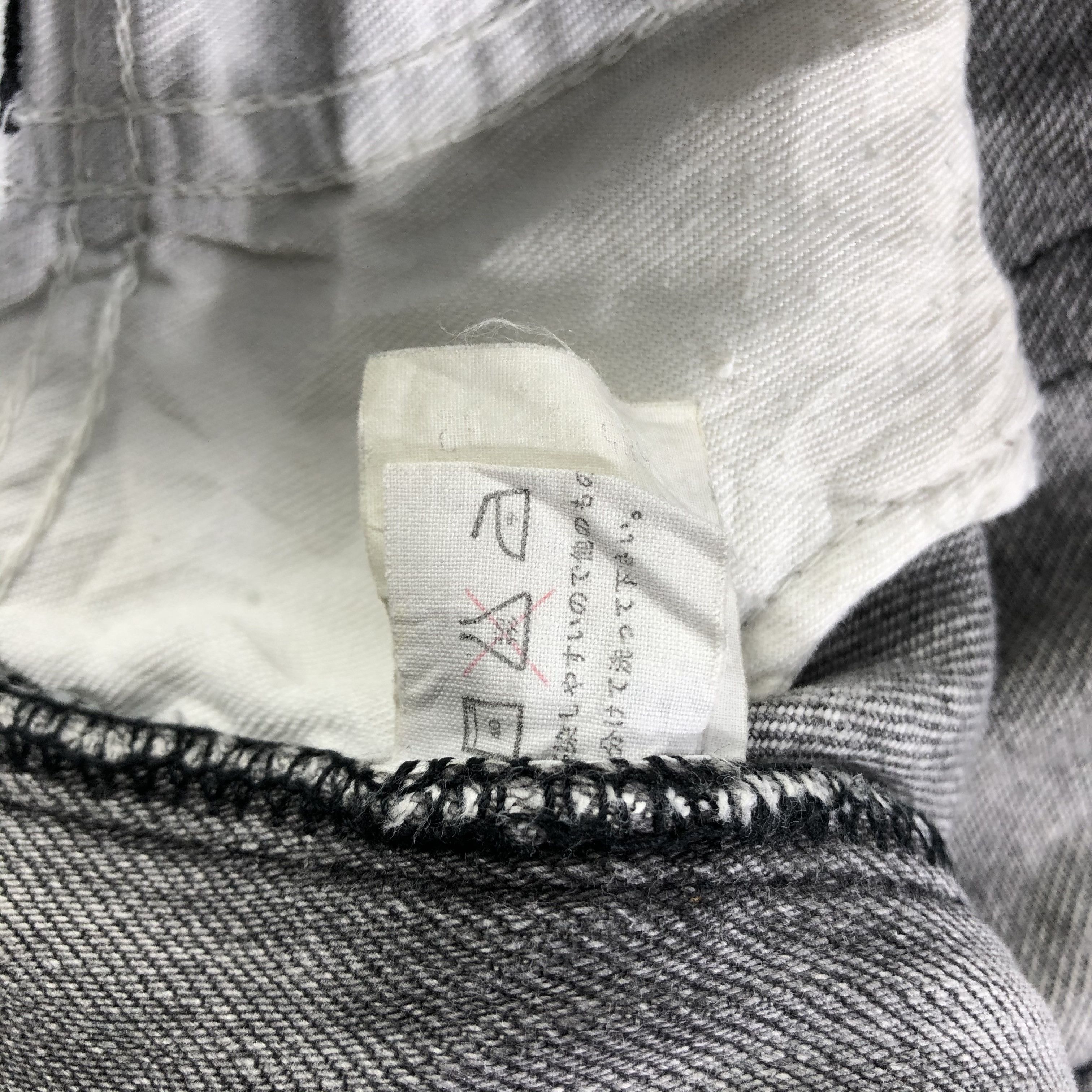 Vintage Vintage Wrangler Jeans Faded Gray Denim KJ1633 Size US 29 - 9 Thumbnail