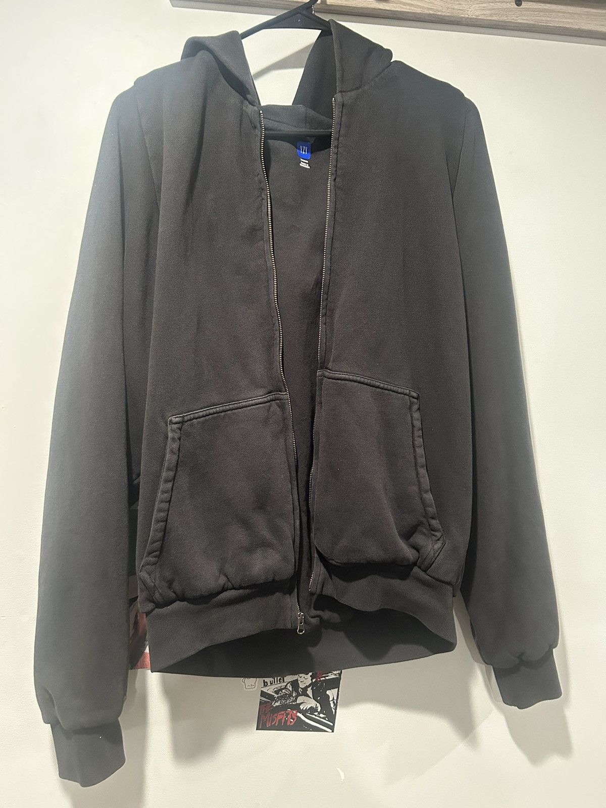 Yeezy Gap Zip up hoodie black