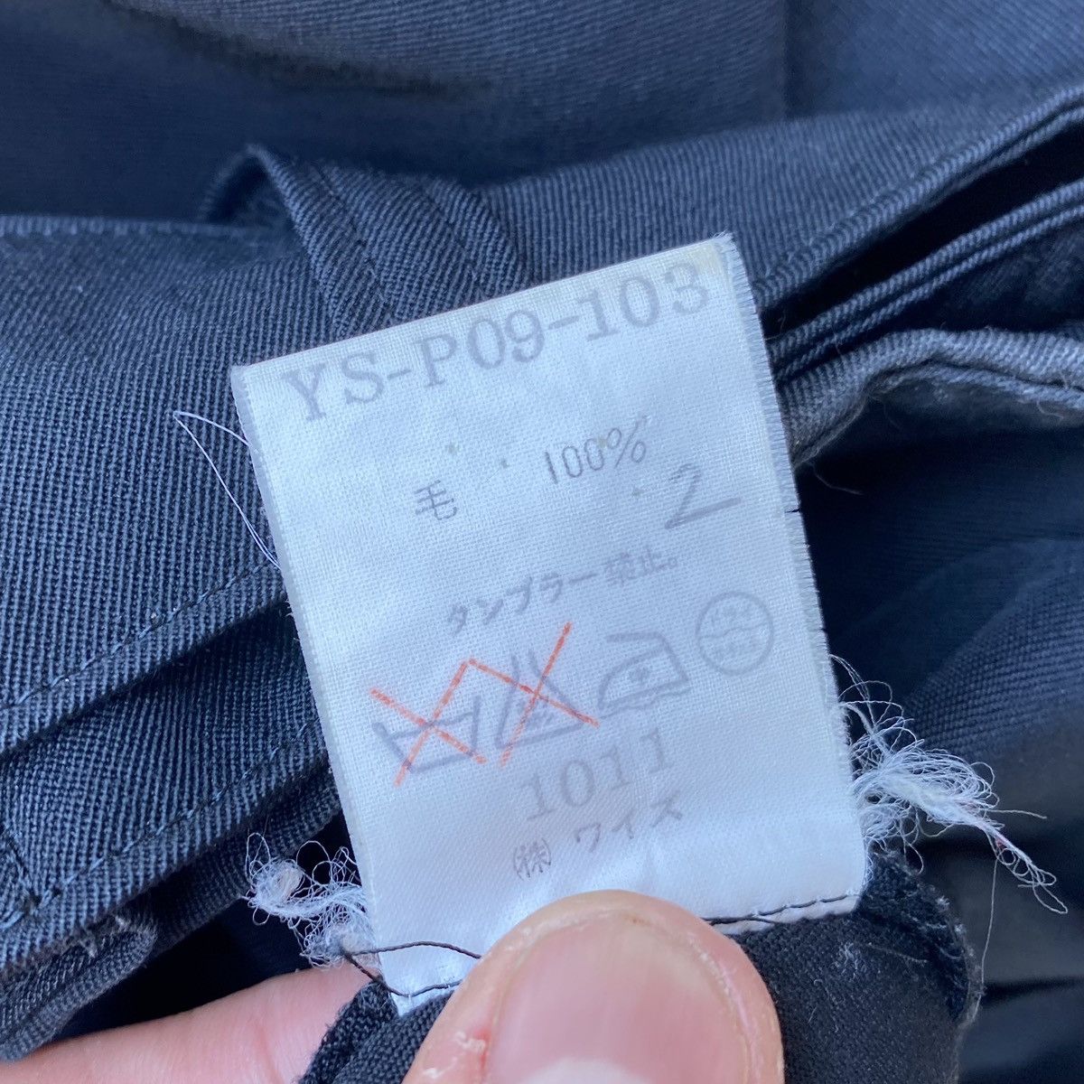Yohji Yamamoto Y’s Wool Cropped Pants Size US 30 / EU 46 - 7 Thumbnail