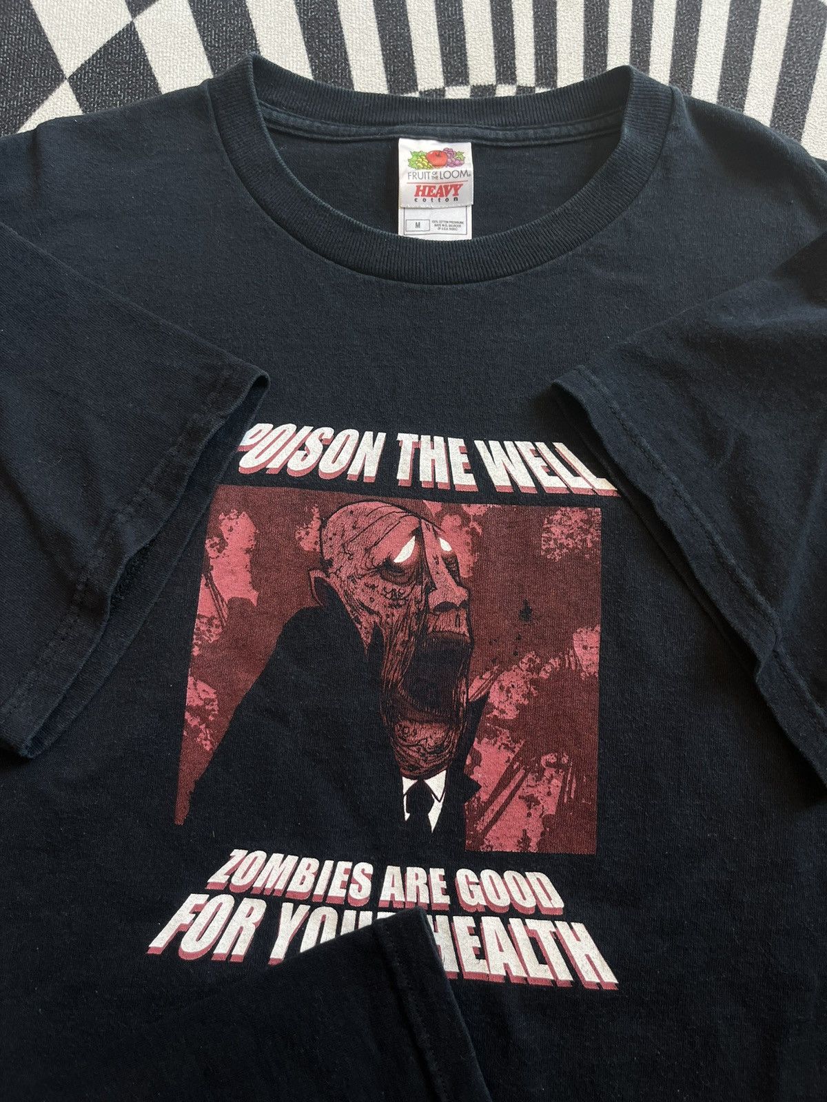 Band Tees Vintage Poison The Well Zombies Are Good For Your Health00’s Size US M / EU 48-50 / 2 - 6 Thumbnail
