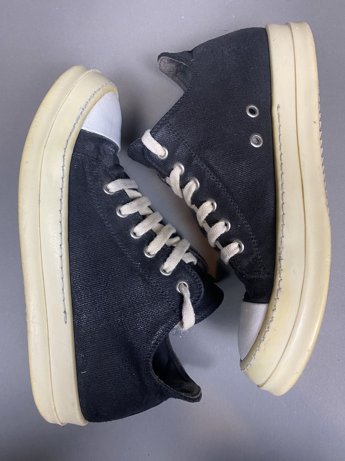 Rick Owens Drkshdw Rick owens waxed ramones Size US 7 / IT 37 - 4 Thumbnail