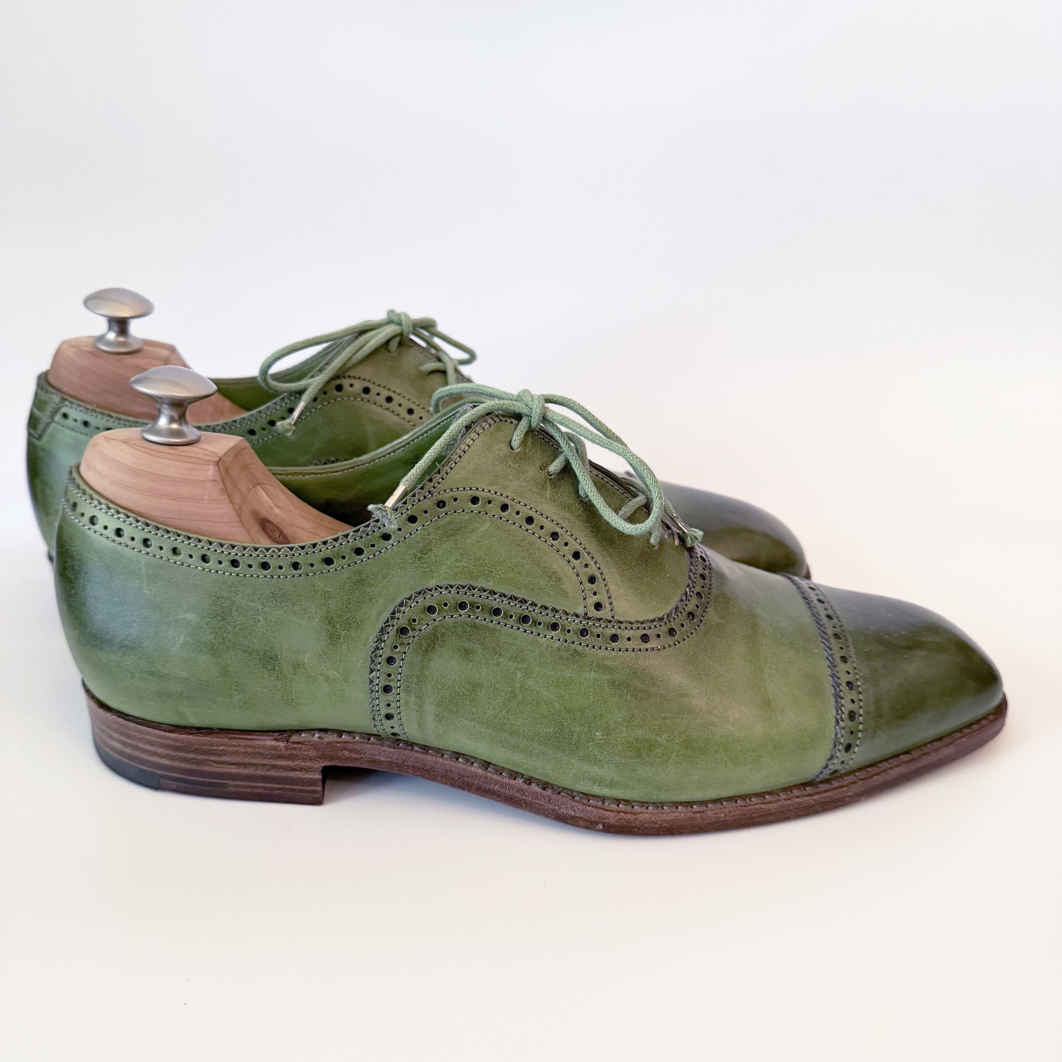 Barker Black BARKER BLACK Haraboro Cap Toe Oxfords Size US 8 / EU 41 - 4 Thumbnail