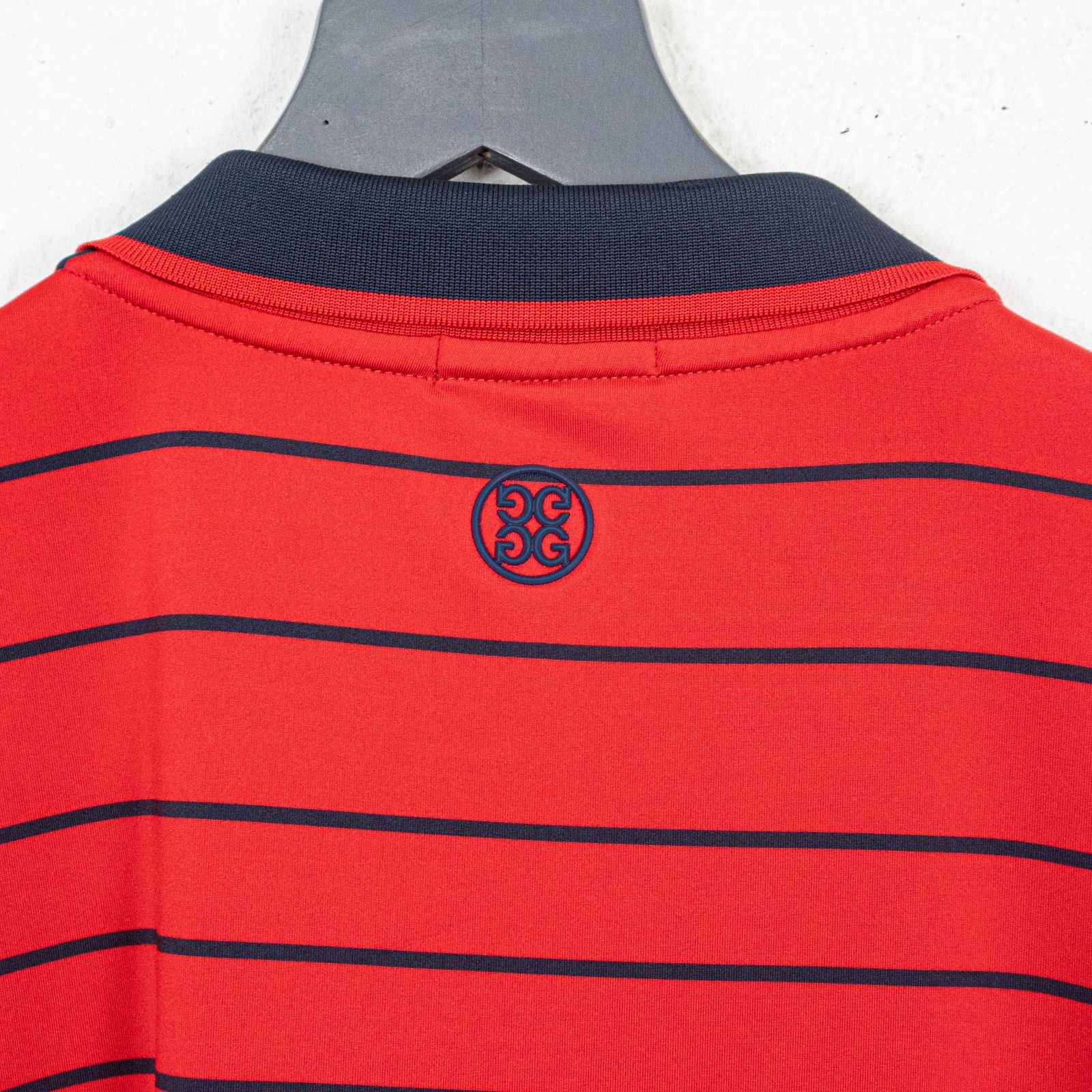 G/FORE G/FORE Golf Tech Polo Shirt Red stripe Short Sleeve XL Size US XL / EU 56 / 4 - 7 Thumbnail