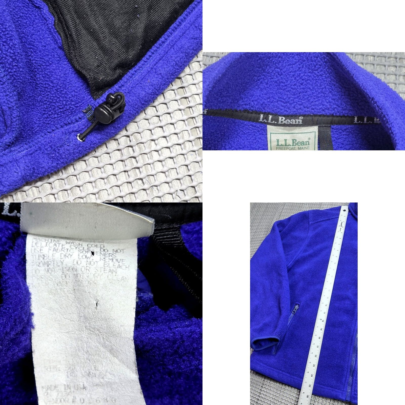 Vintage VINTAGE LL Bean Jacket Men L Blue Zip Up Pockets Fleece Logo Coat USA Made Boxy 90s Site: House of 620 Size US L / EU 52-54 / 3 - 8 Thumbnail