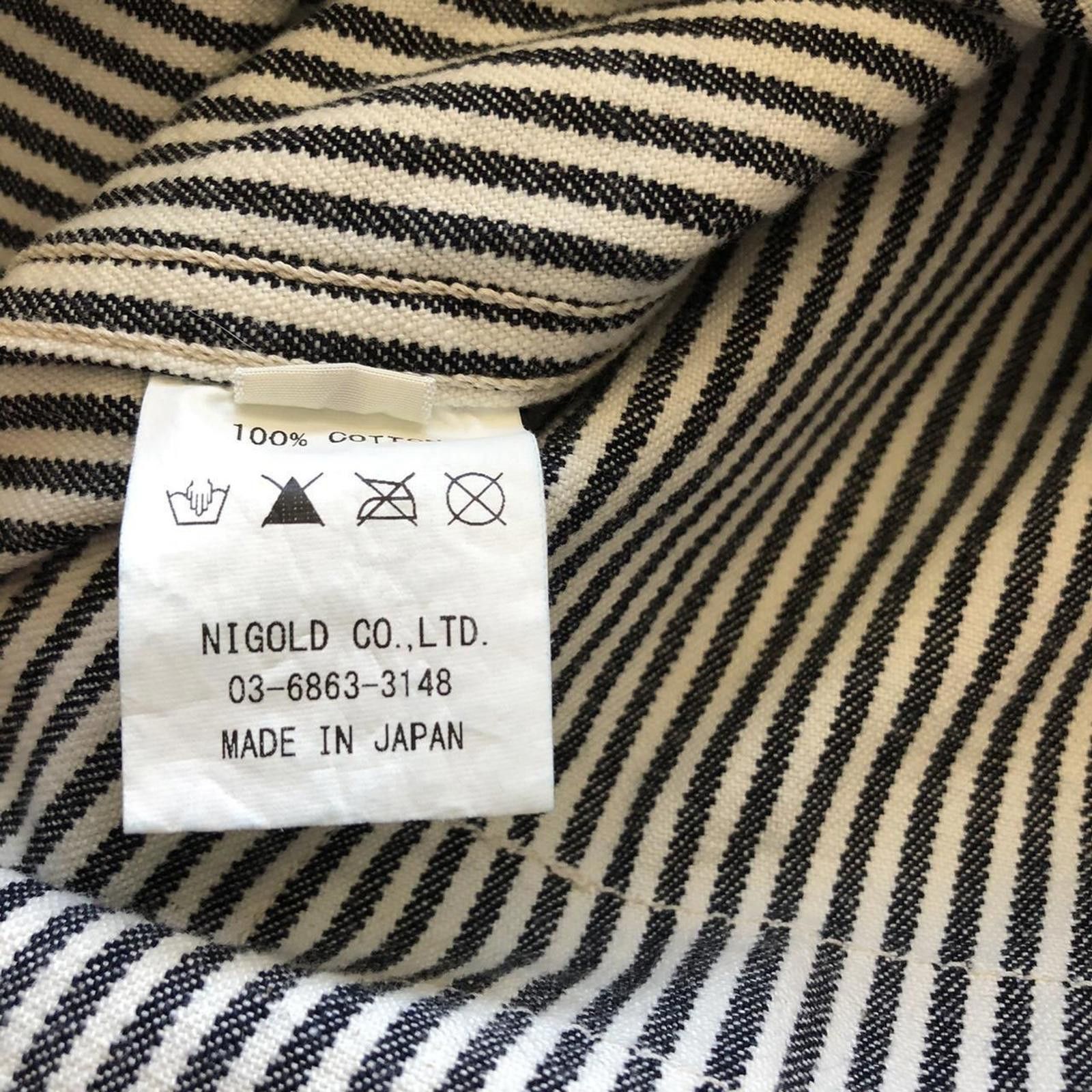 Human Made Human Made Pinstripe Hickory Overshirt Jacket Size US S / EU 44-46 / 1 - 4 Thumbnail