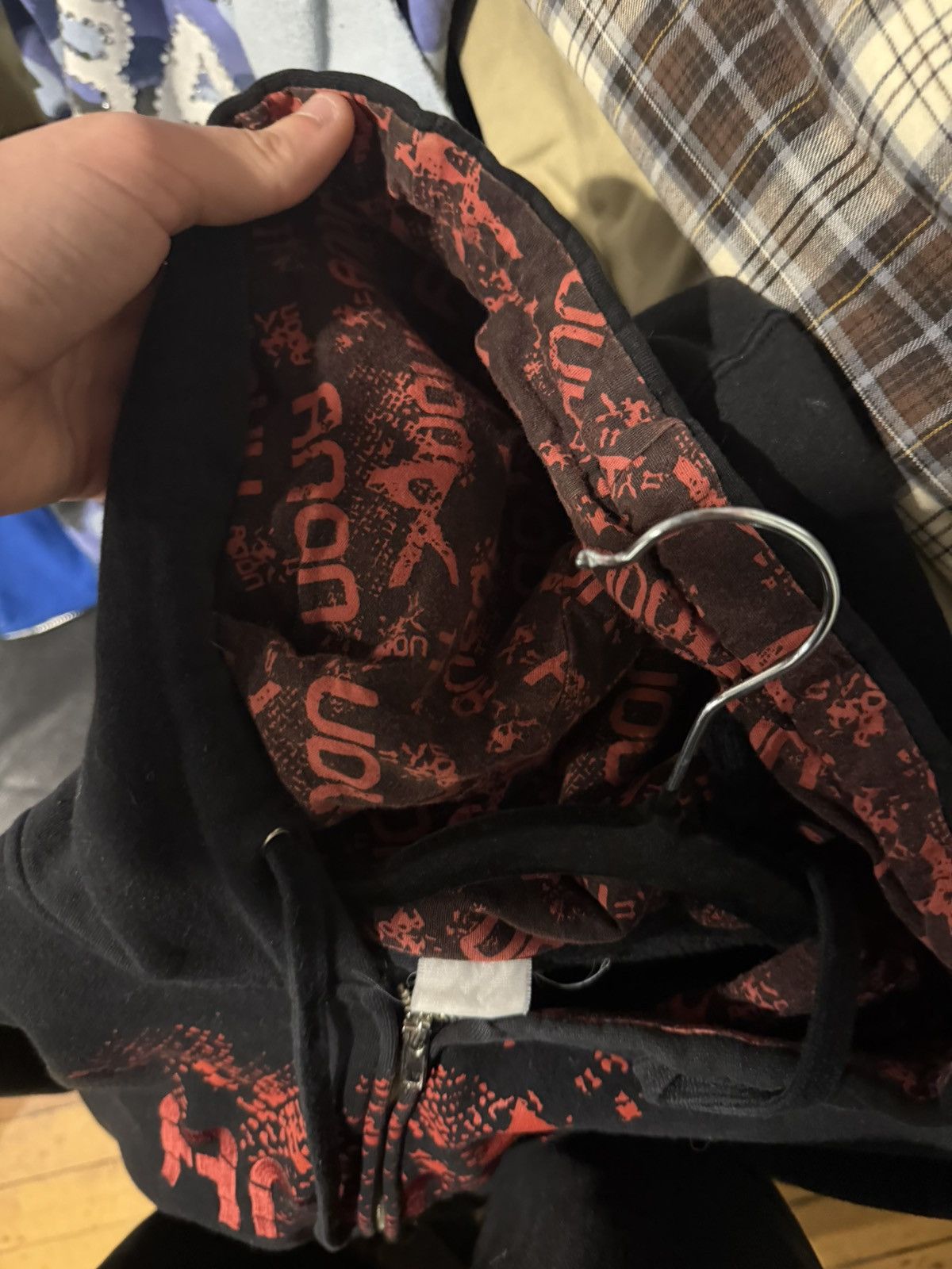 Burton Insane Y2K Anon Anonoptics embroidered zip up hoodie Size US S / EU 44-46 / 1 - 4 Thumbnail