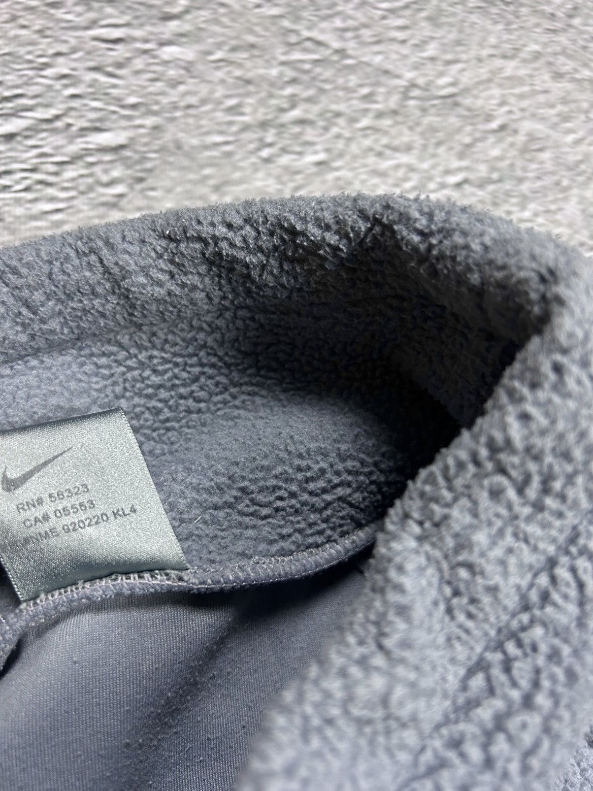 Nike × Vintage Nike fleece vintage sweatshirt turtleneck grey Y2K Size US M / EU 48-50 / 2 - 4 Thumbnail