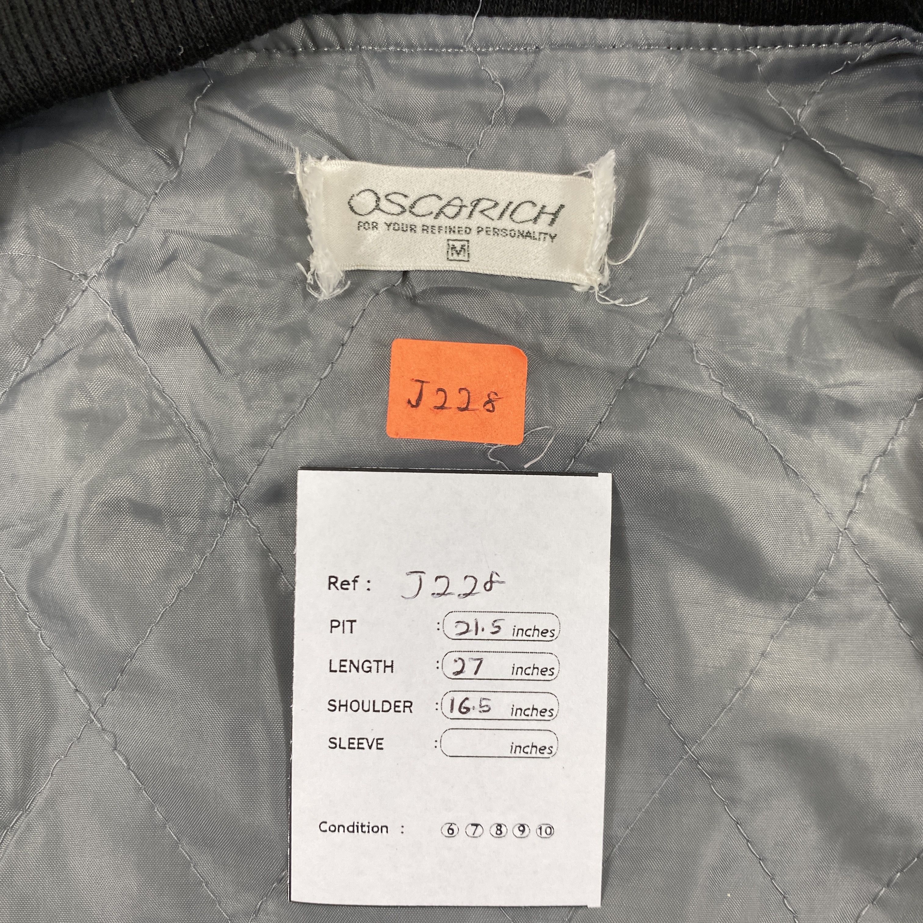 Japanese Brand Vintage Oscarich Stripe Vest Jacket- J228 Size US M / EU 48-50 / 2 - 4 Thumbnail