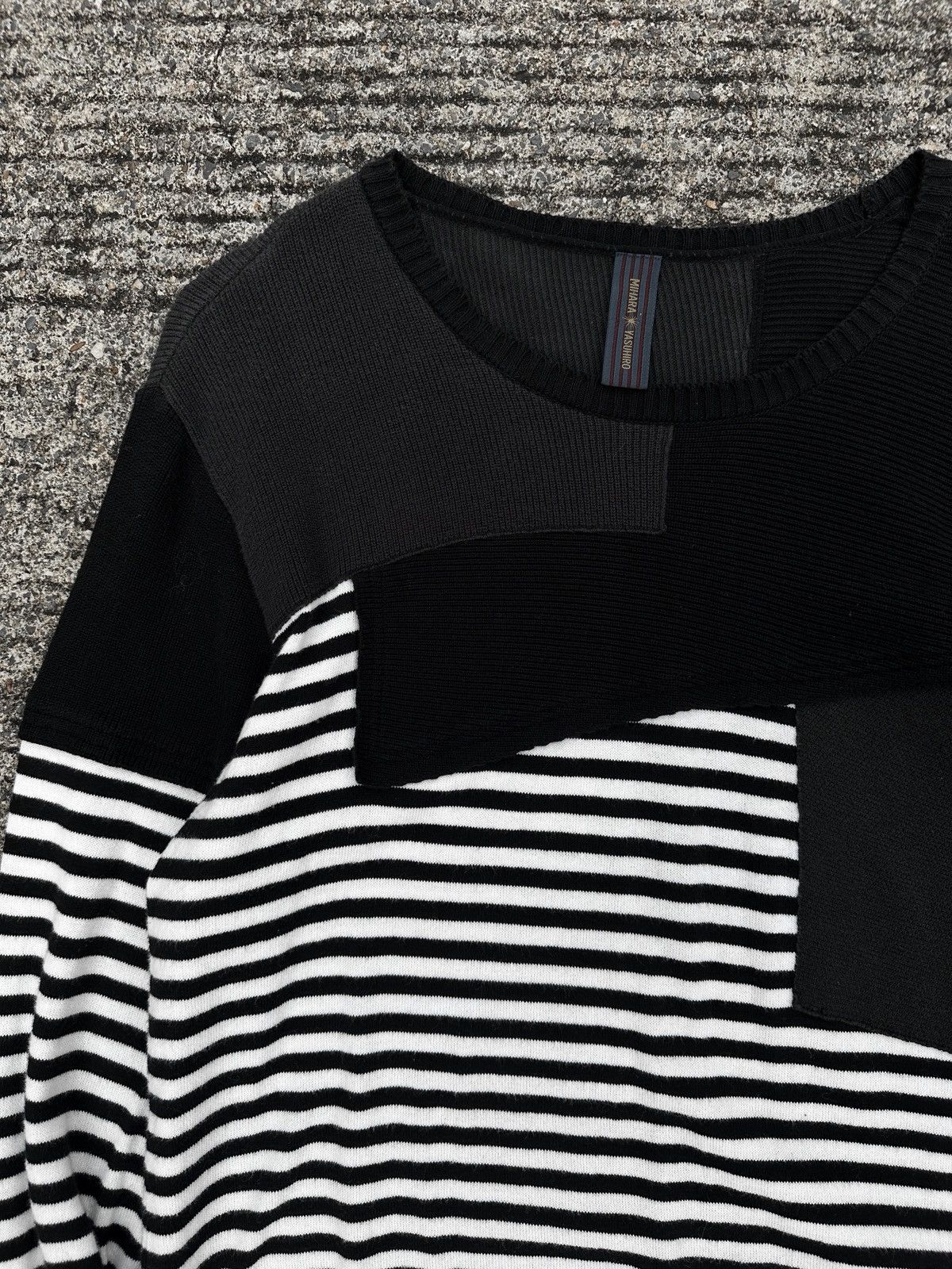Maison MIHARA YASUHIRO Mihara Yasuhiro Reconstructed Punk Knitted Shirt Size US M / EU 48-50 / 2 - 6 Thumbnail