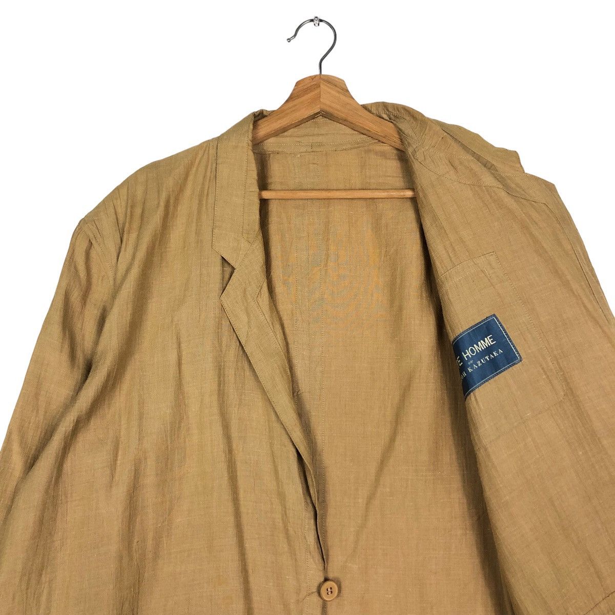 Issey Miyake Vintage Bomber Chore Jacket Tete Homme Katoh Kazutaka Japan Size US L / EU 52-54 / 3 - 12 Thumbnail