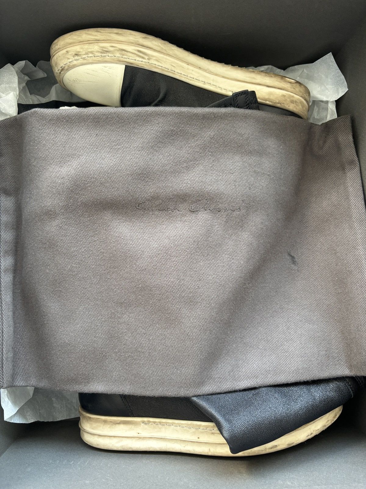 Rick Owens Rick Owens Stocking Sneakers IT36 Size US 6 / IT 36 - 12 Thumbnail