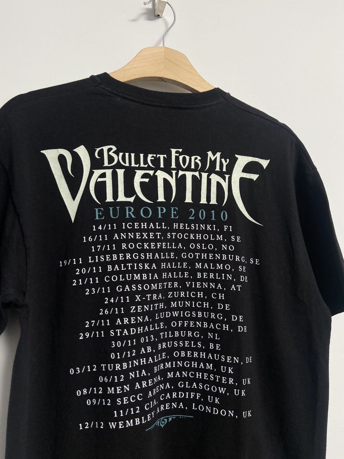 Band Tees Vintage Bullet For My Valentine Fever Europe Tour Tee Size US L / EU 52-54 / 3 - 10 Thumbnail