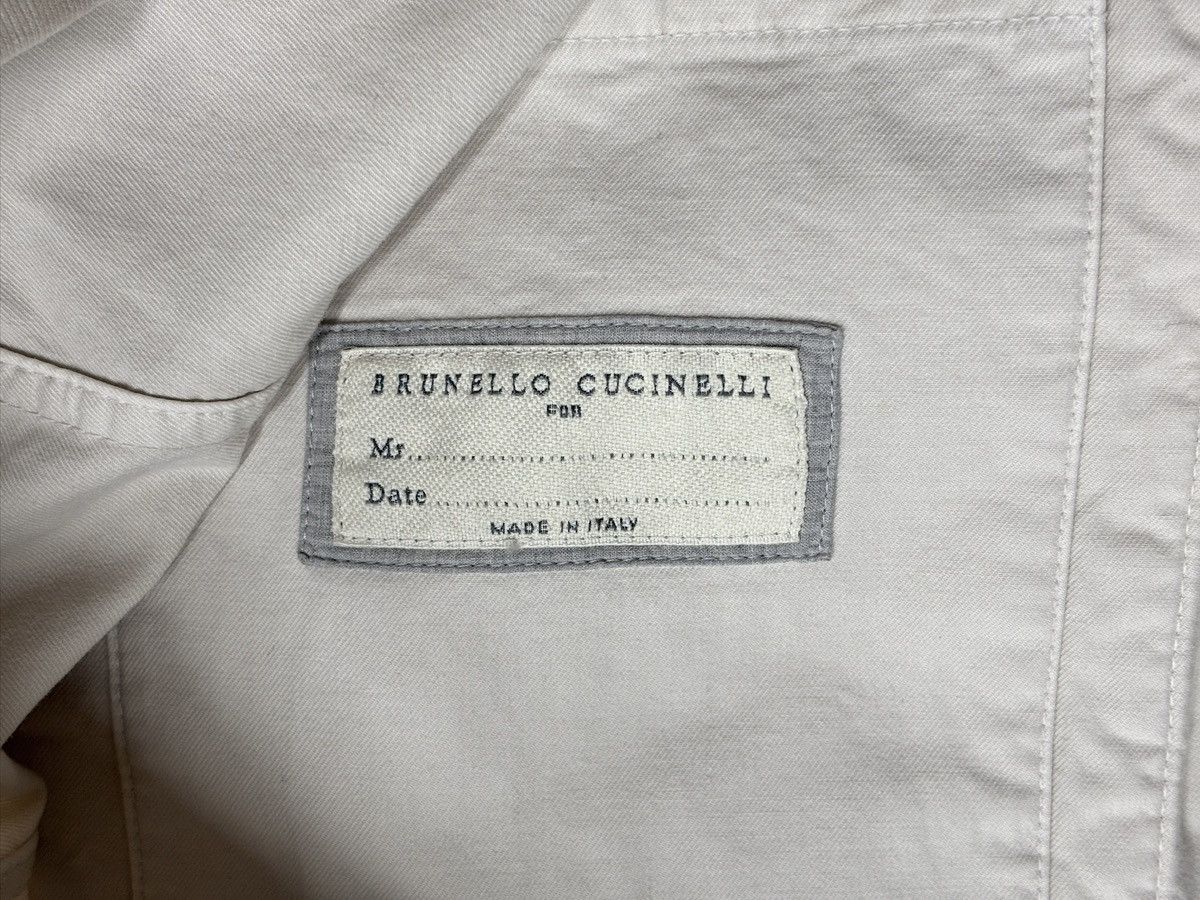 Brunello Cucinelli BRUNELLO CUCINELLI Cargo Pocket Bomber Jacket Size US L / EU 52-54 / 3 - 12 Thumbnail