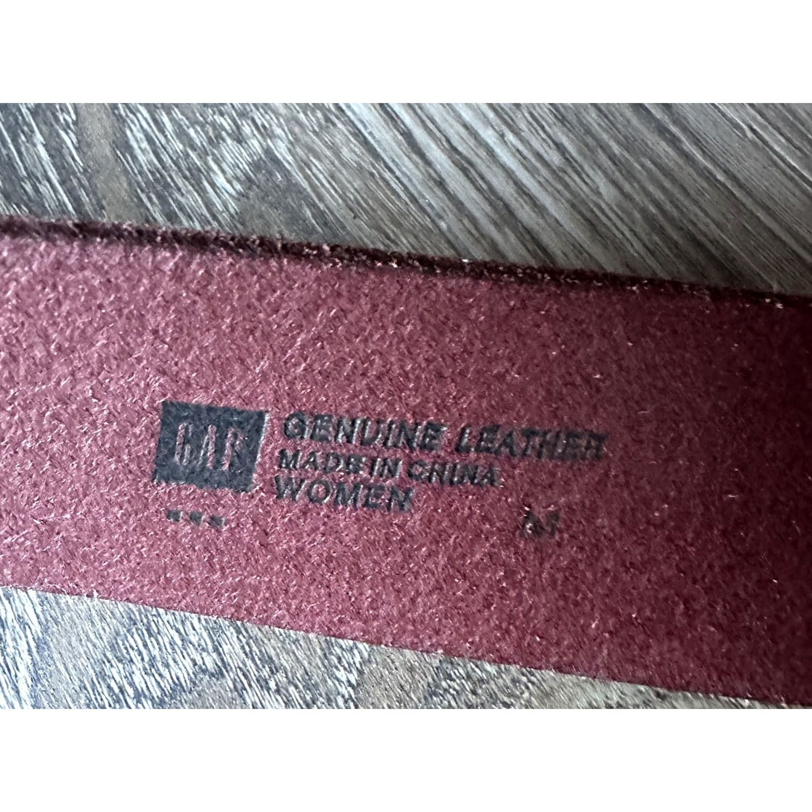 Gap GAP Belt Women Regular Brown Leather 39" Solid Brass Buckle Size ONE SIZE - 3 Thumbnail
