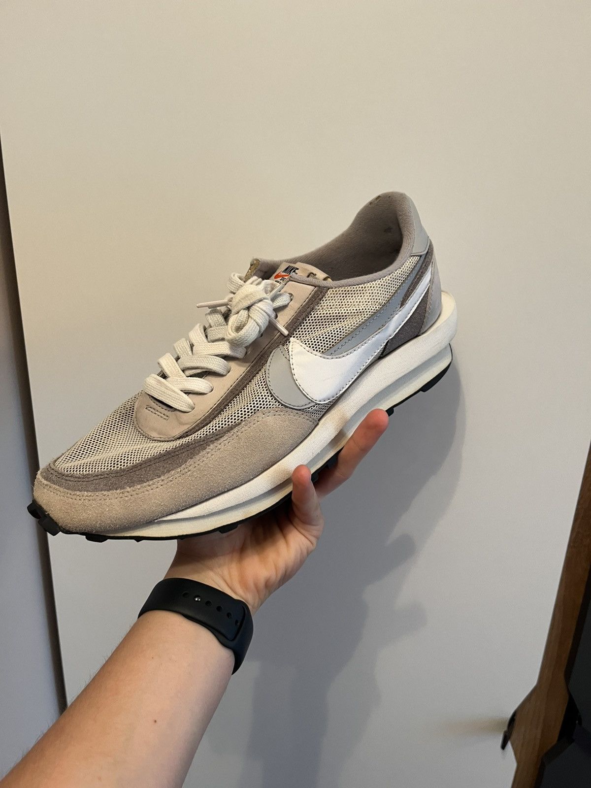 Nike × Sacai Nike LDWaffle x sacai ‘Summit White’ Size US 12 / EU 45 - 1 Thumbnail