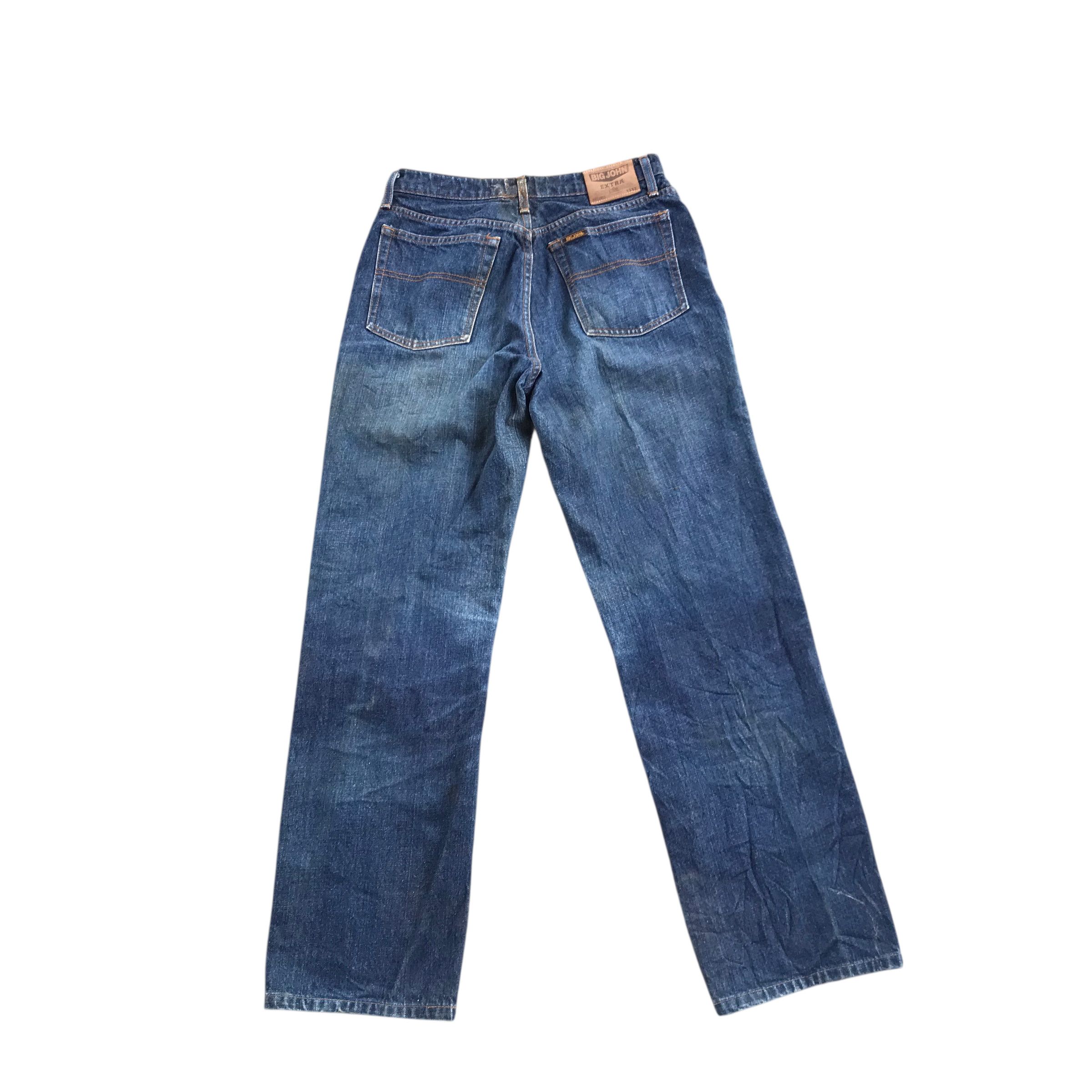 Tornado Mart FLARE!!Vintage 70s Big John Denim Zipper Talon-Size 27 Size US 27 - 5 Thumbnail