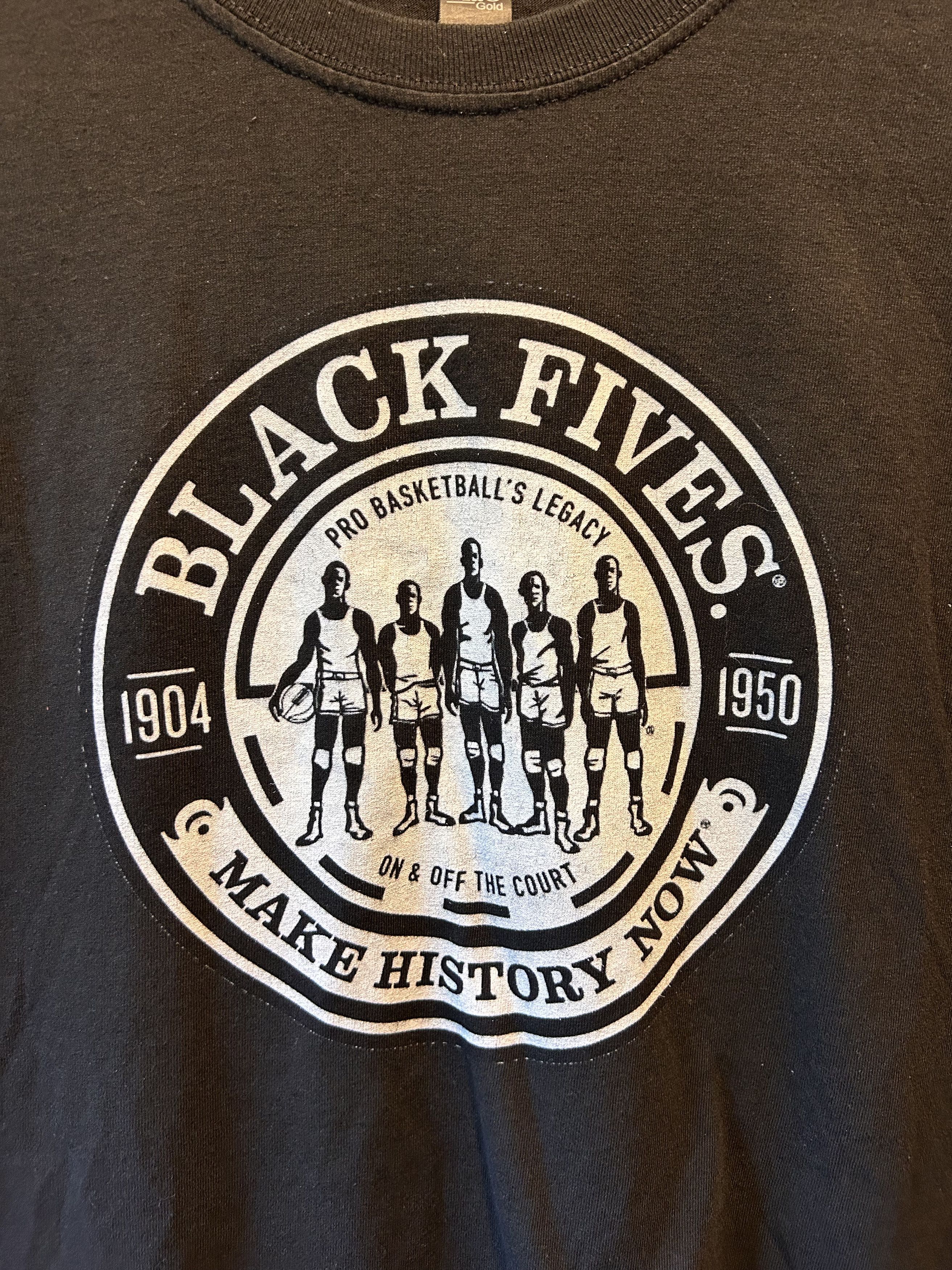 Vintage Black Fives Short Sleeve Tee Size US L / EU 52-54 / 3 - 2 Thumbnail