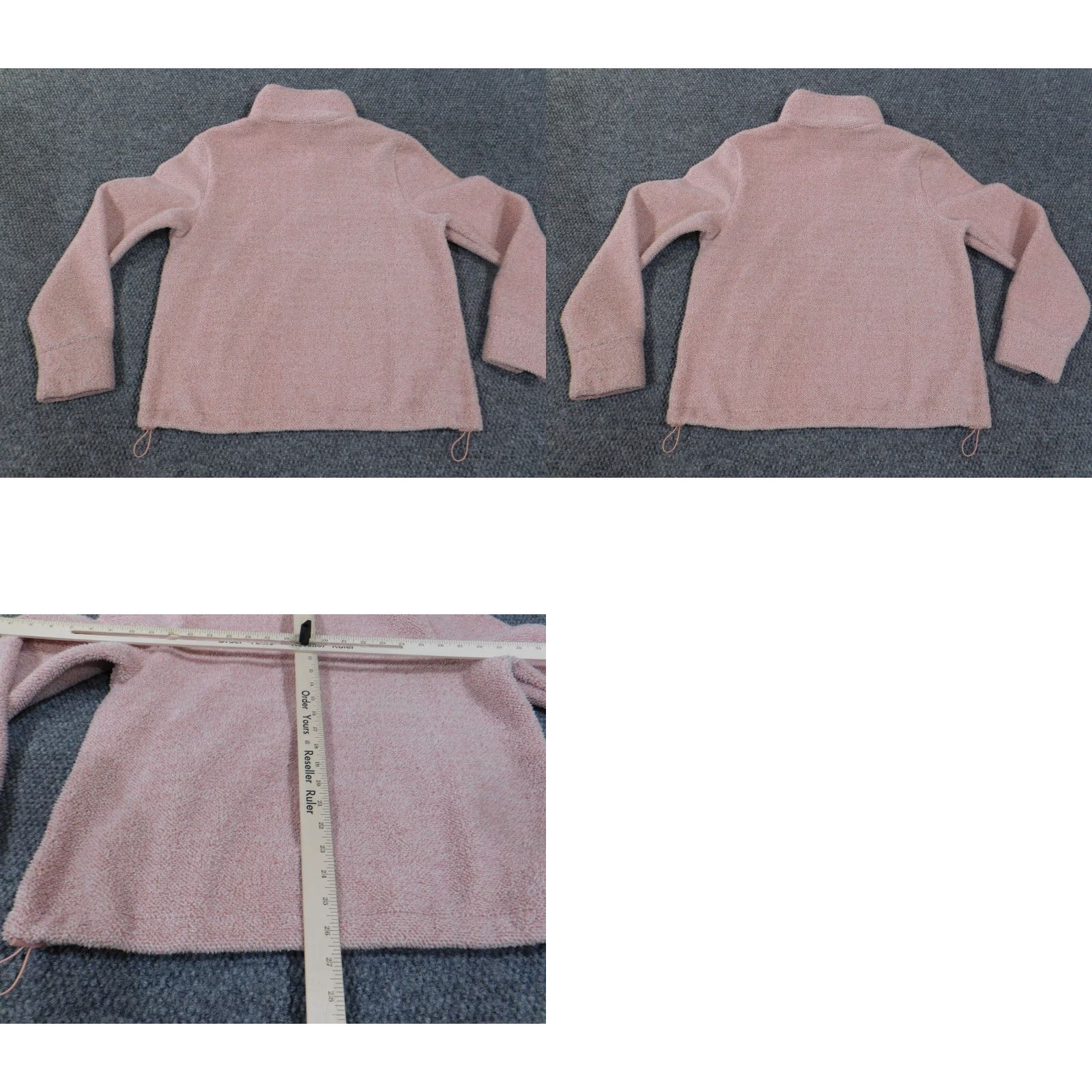 Eddie Bauer Eddie Bauer Sweater Womens Medium pink 1/4 zip pullover sherpa fleece heavy knit Size M / US 6-8 / IT 42-44 - 8 Thumbnail