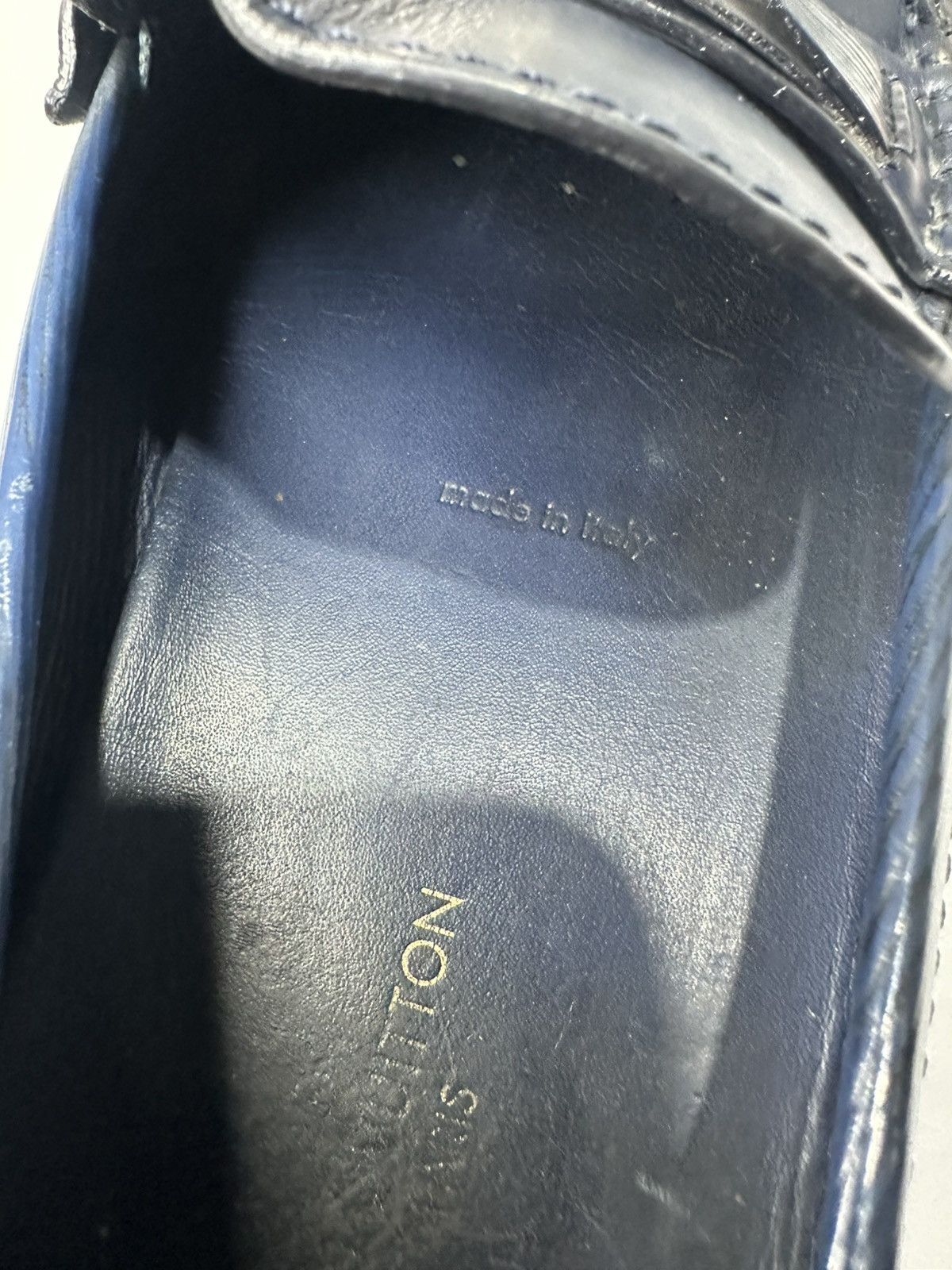 Louis Vuitton Louis Vuitton Monte Carlo Moccasin Dark Blue Driving Loafer Size US 10.5 / EU 43-44 - 7 Thumbnail