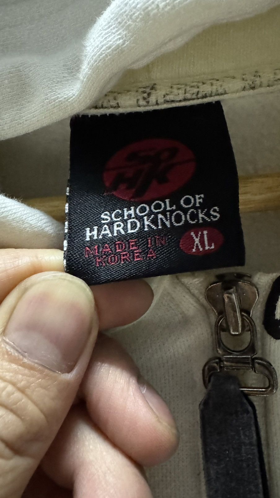 Japanese Brand × Vintage Vintage School Of Hard Knocks Hoodie Size US XL / EU 56 / 4 - 6 Thumbnail