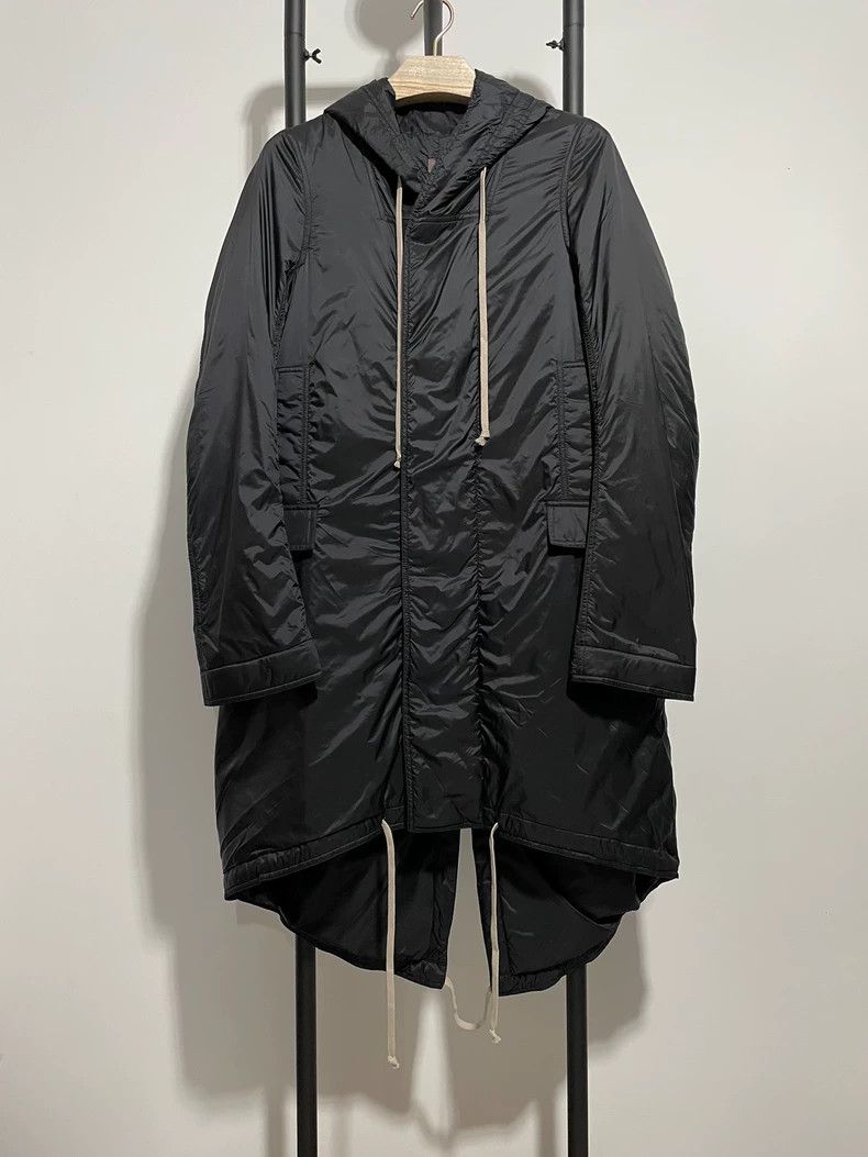 Rick Owens Rick Owens Fish Tail Cotton Jacket Size US S / EU 44-46 / 1 - 1 Thumbnail