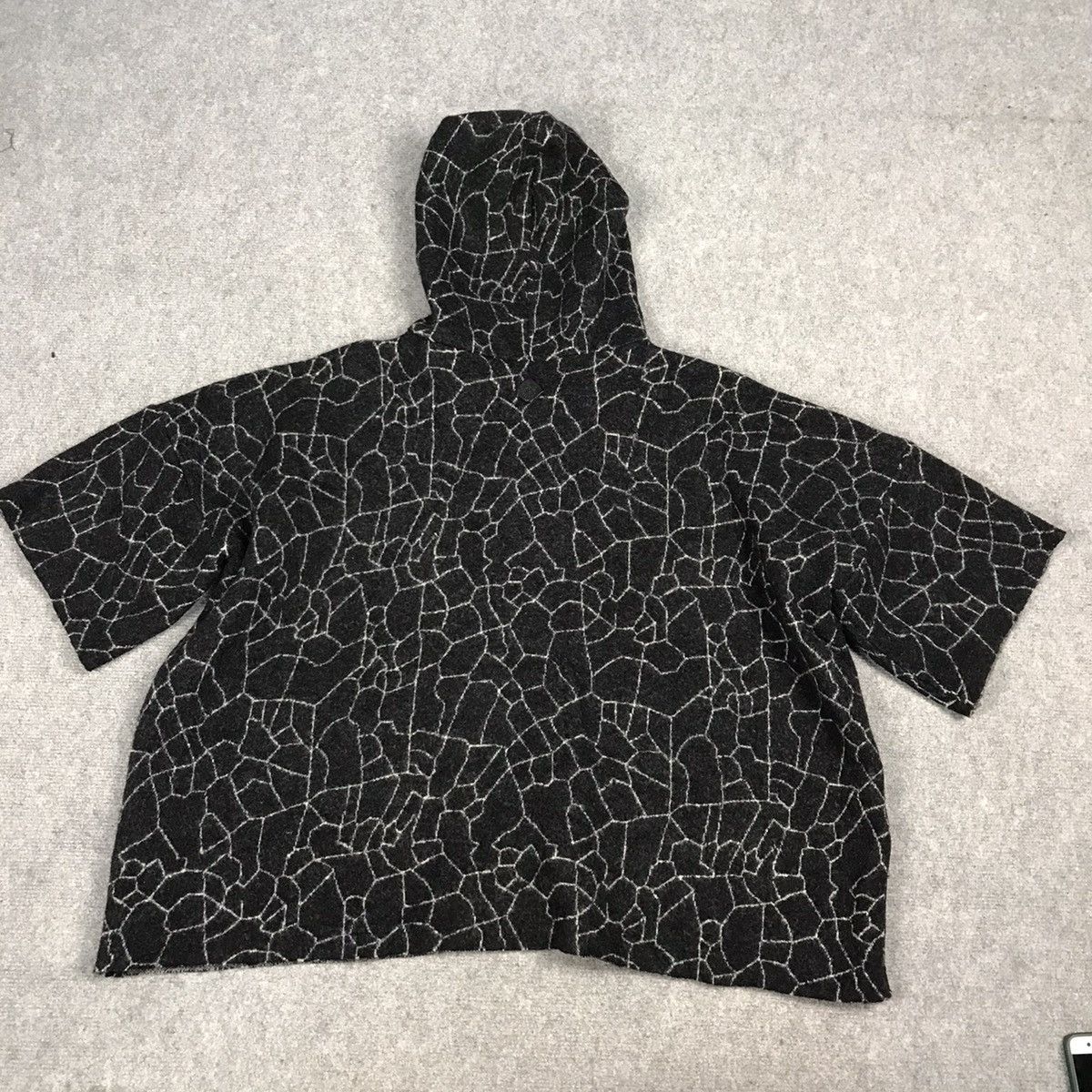 Diesel DIESEL WOOL OVERSIZE SHORT SLEEVE HOODIES JACKET Size US M / EU 48-50 / 2 - 5 Thumbnail