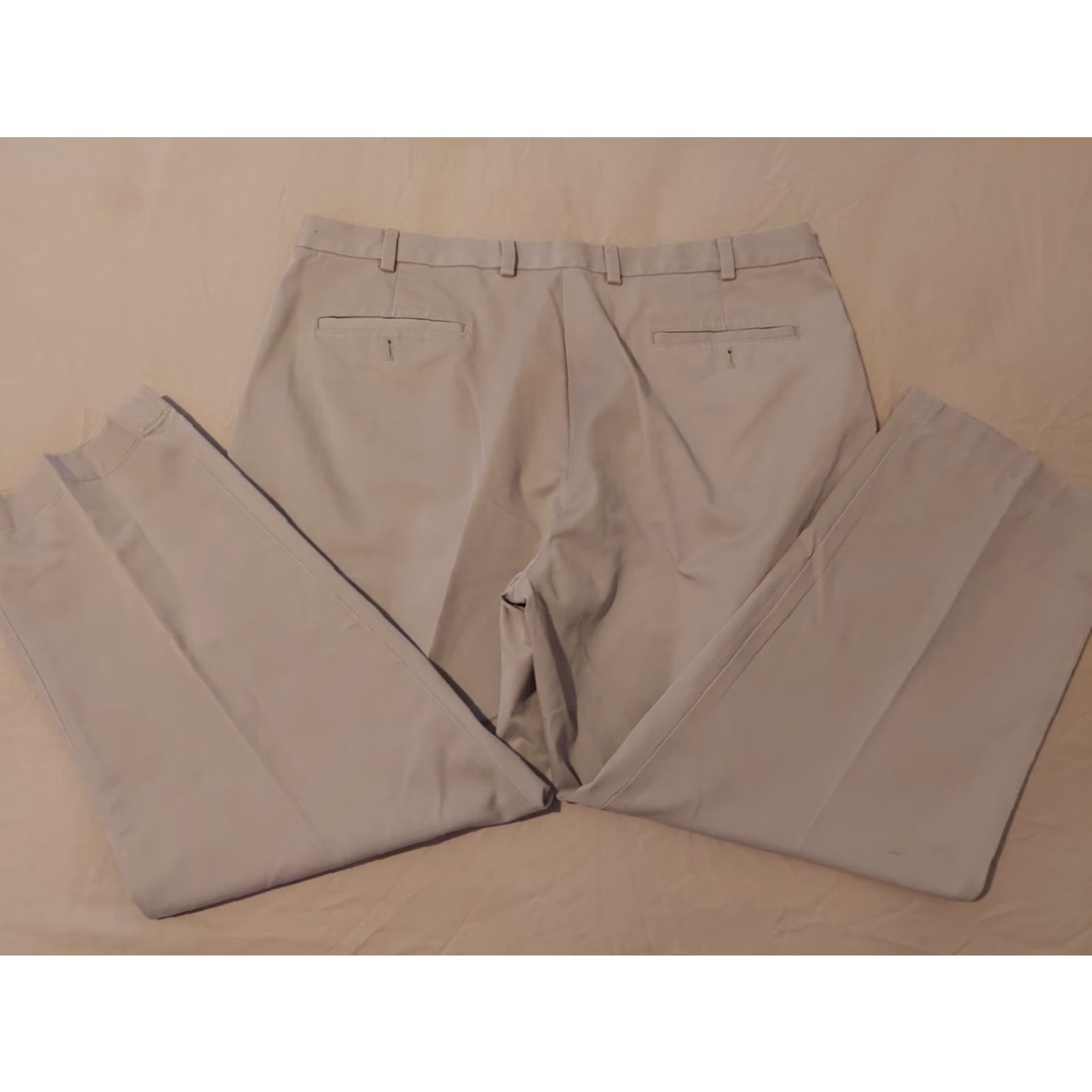 Brooks Brothers Brooks Brothers Pants Chino Straight Mens 40x29 Beige Cotton Flat Front Slant Pockets 40 Regular Size US 40 / EU 56 - 2 Thumbnail
