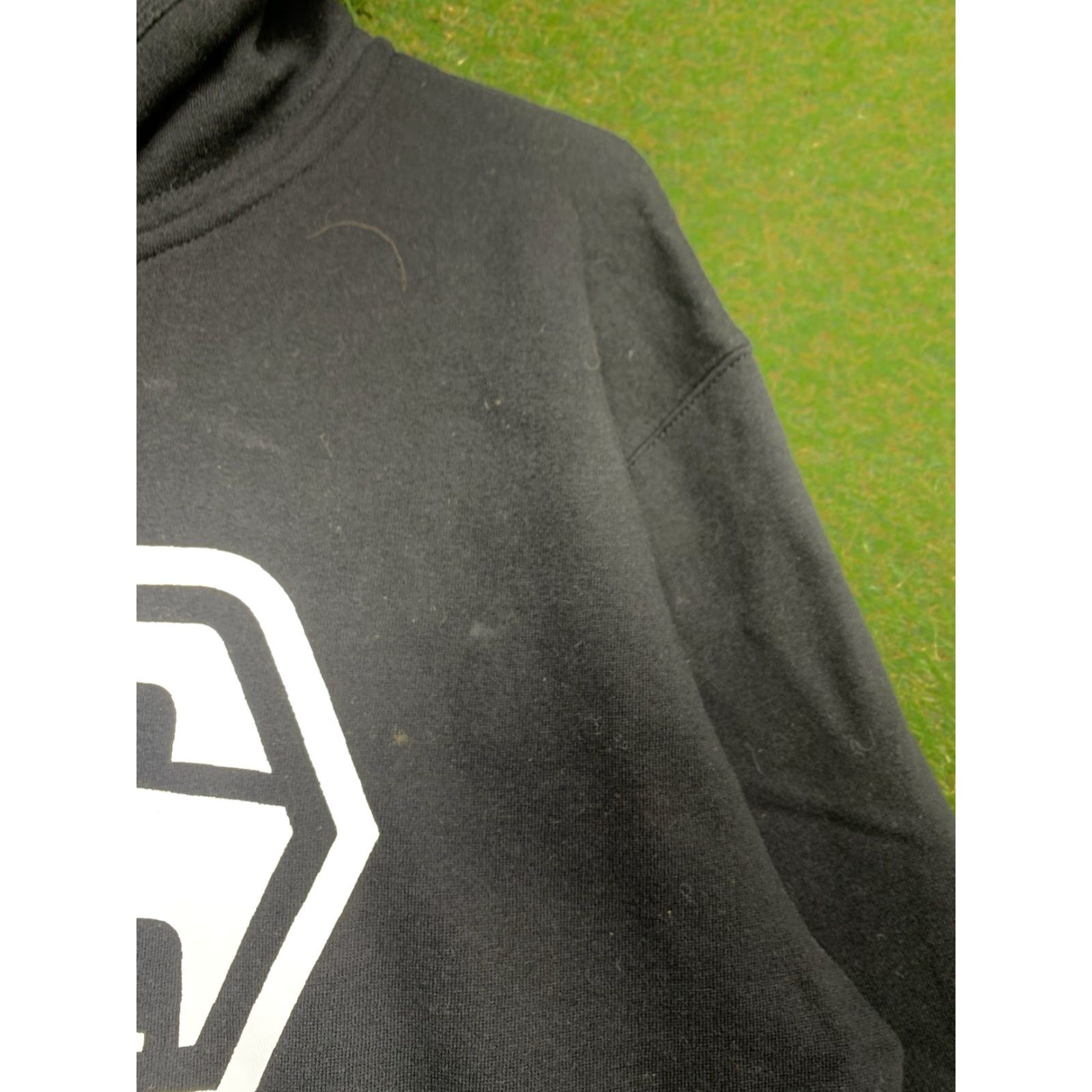 Vintage VINTAGE Syndicate Skater Hoodie Mens Large Full Zip Black Graphic Print Y2K 2000s Grunge Size US L / EU 52-54 / 3 - 4 Thumbnail