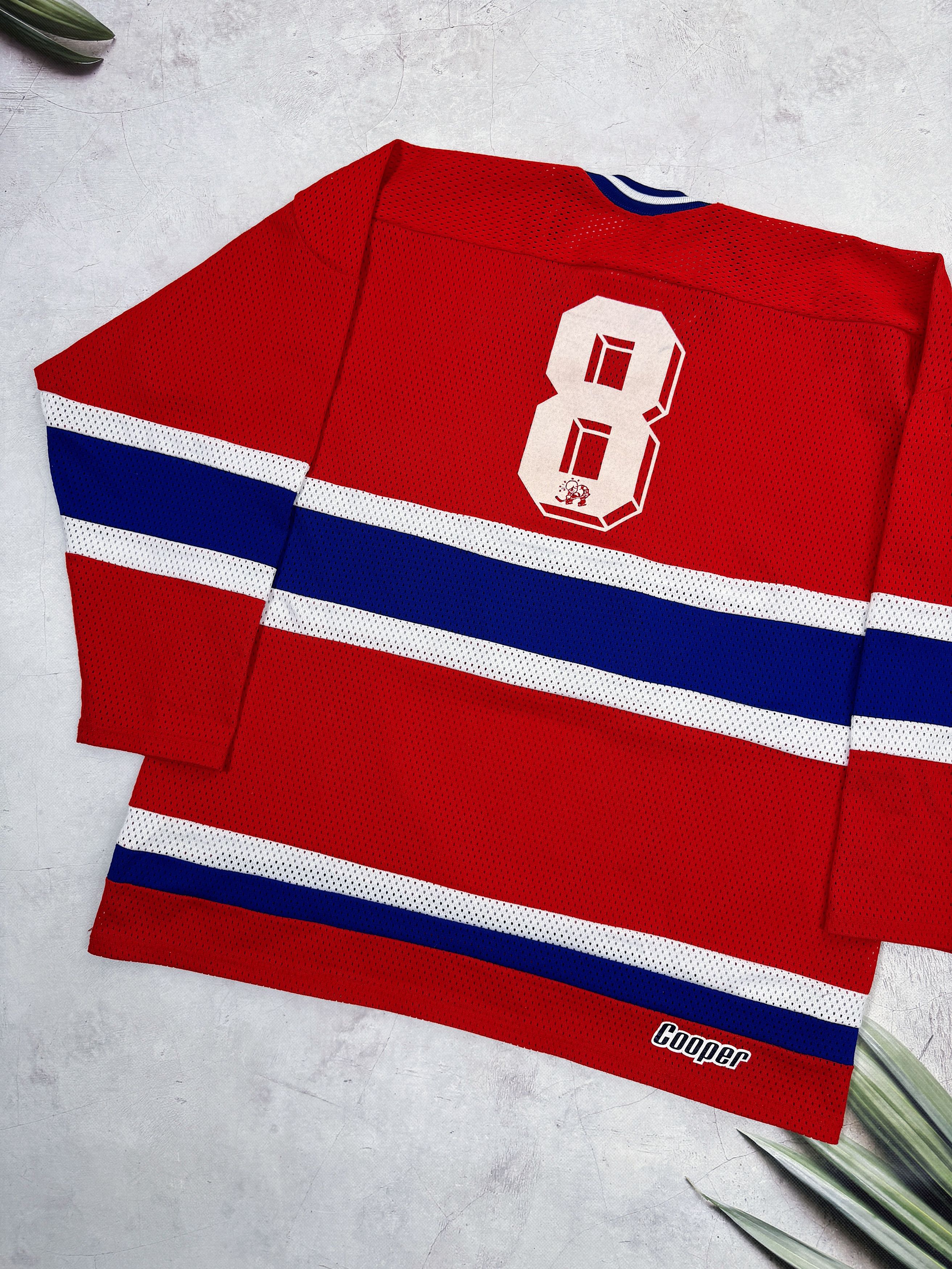 Cooper × NHL Vintage Montreal Canadians Hockey Jersey NHL #8 by Cooper Size US L / EU 52-54 / 3 - 15 Thumbnail