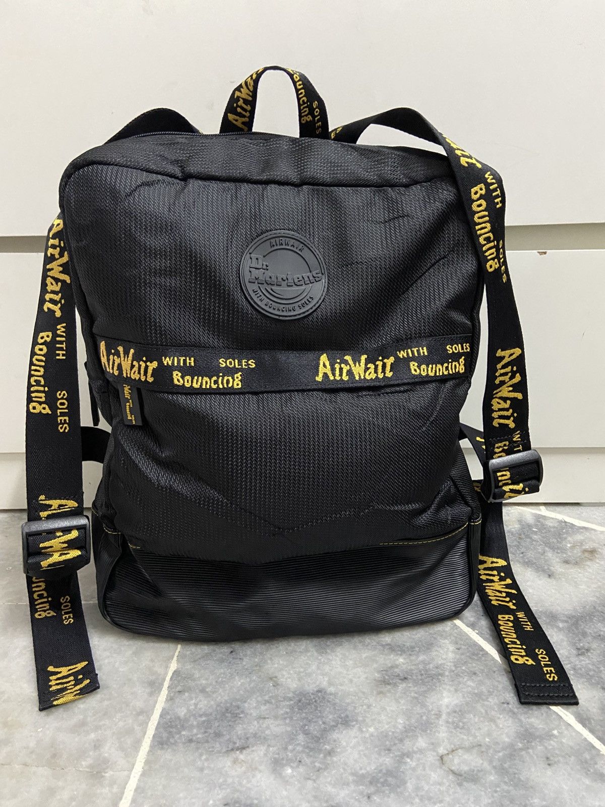 Dr. Martens Backpack Dr. Martens Bag Groove DNA Black Large Size ONE SIZE - 1 Thumbnail