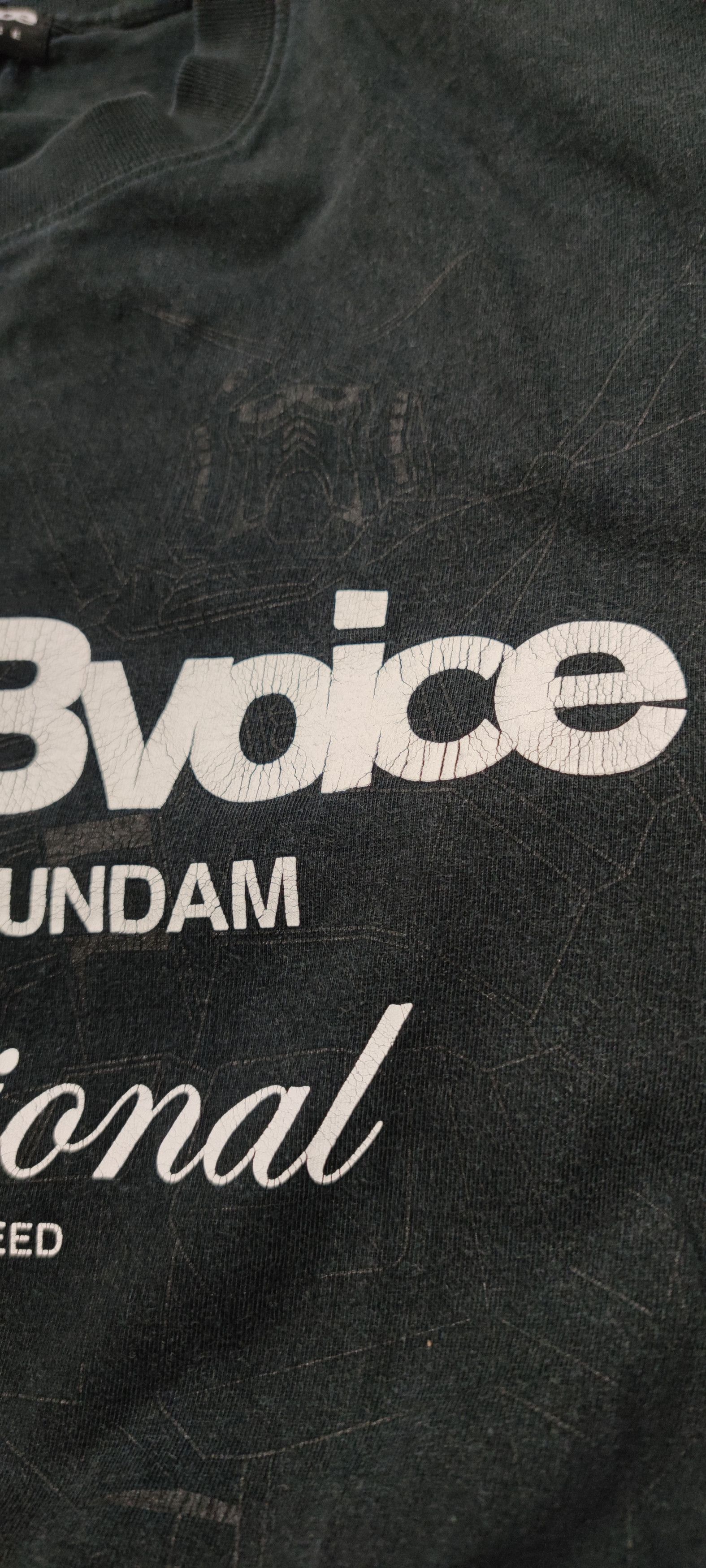 Anime Very Rare Real Bvoice International x Mobile Suit Gundam Size US XL / EU 56 / 4 - 7 Thumbnail