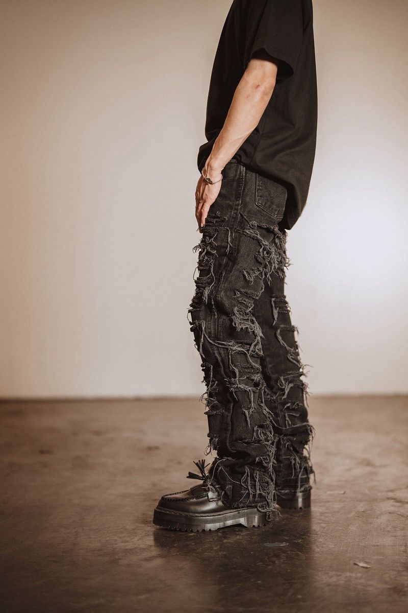 Other KNAVISH dismantled denim Size US 31 - 4 Thumbnail