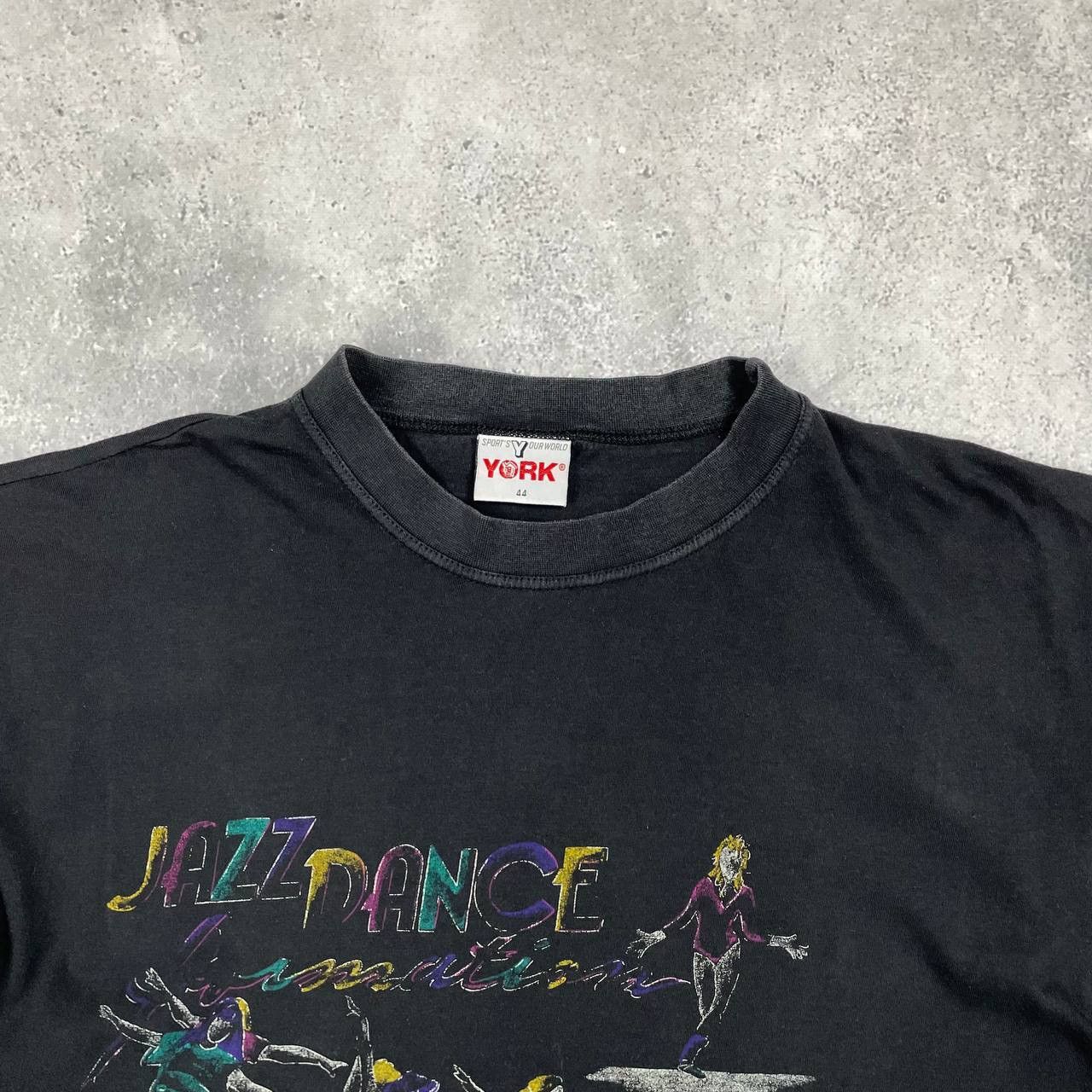 Band Tees Vintage 90s Jazz Dance Styled by York Single Stitch T Shirt Size US S / EU 44-46 / 1 - 4 Thumbnail