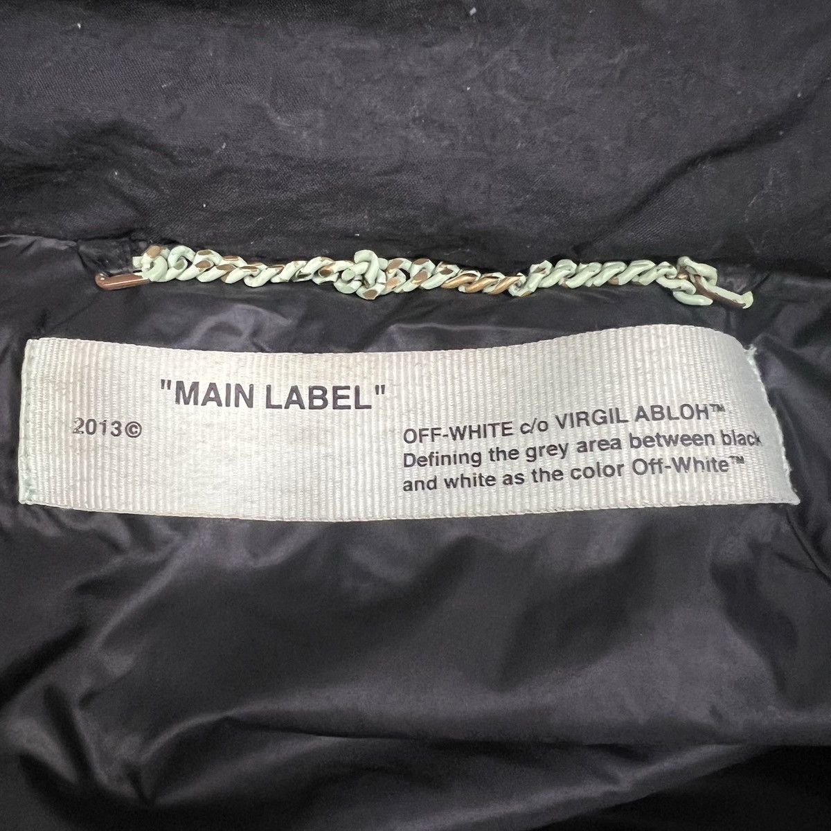 Off-White OFF-WHITE TECHNICAL FABRIC DOWN JACKET Size US M / EU 48-50 / 2 - 3 Thumbnail
