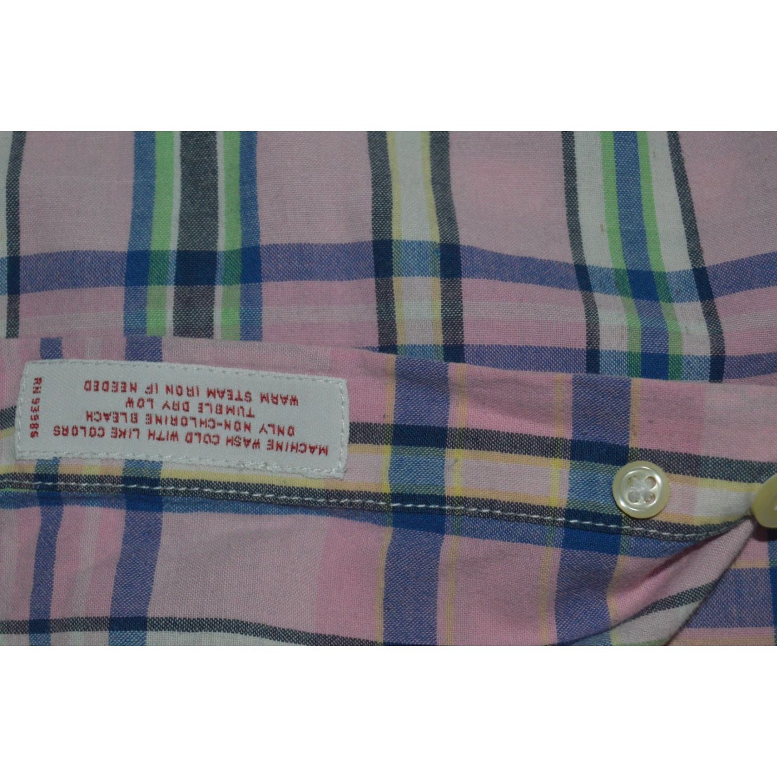 Brooks Brothers Brooks Brothers Men's L/S Shirt Pink Plaid SZ L Cotton Shirt Mens Regular Button-Down Collared Dress Shirt Pink Plaid Brooks Brothers Size US L / EU 52-54 / 3 - 5 Thumbnail